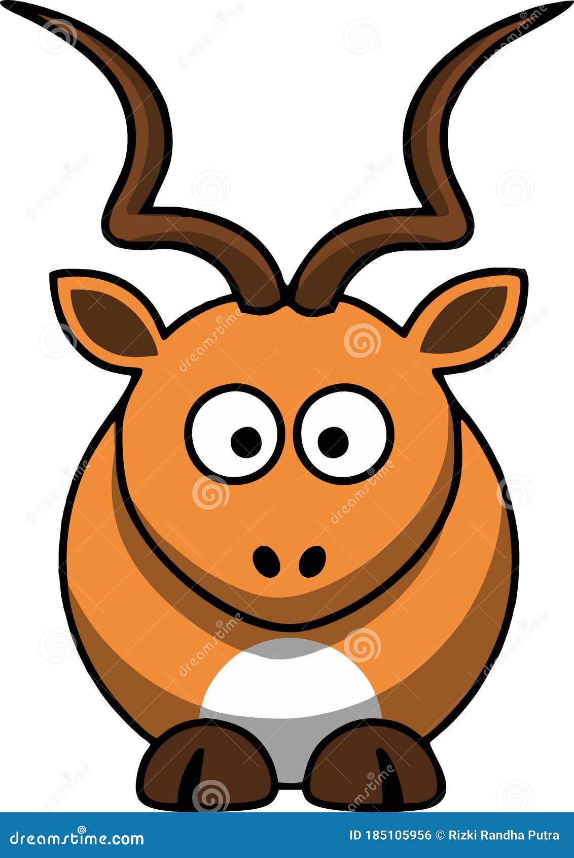 Vector High Quality of the Newest Funny Buffalo Animation Stock Vector -  Illustration of cute, newest: 185105956