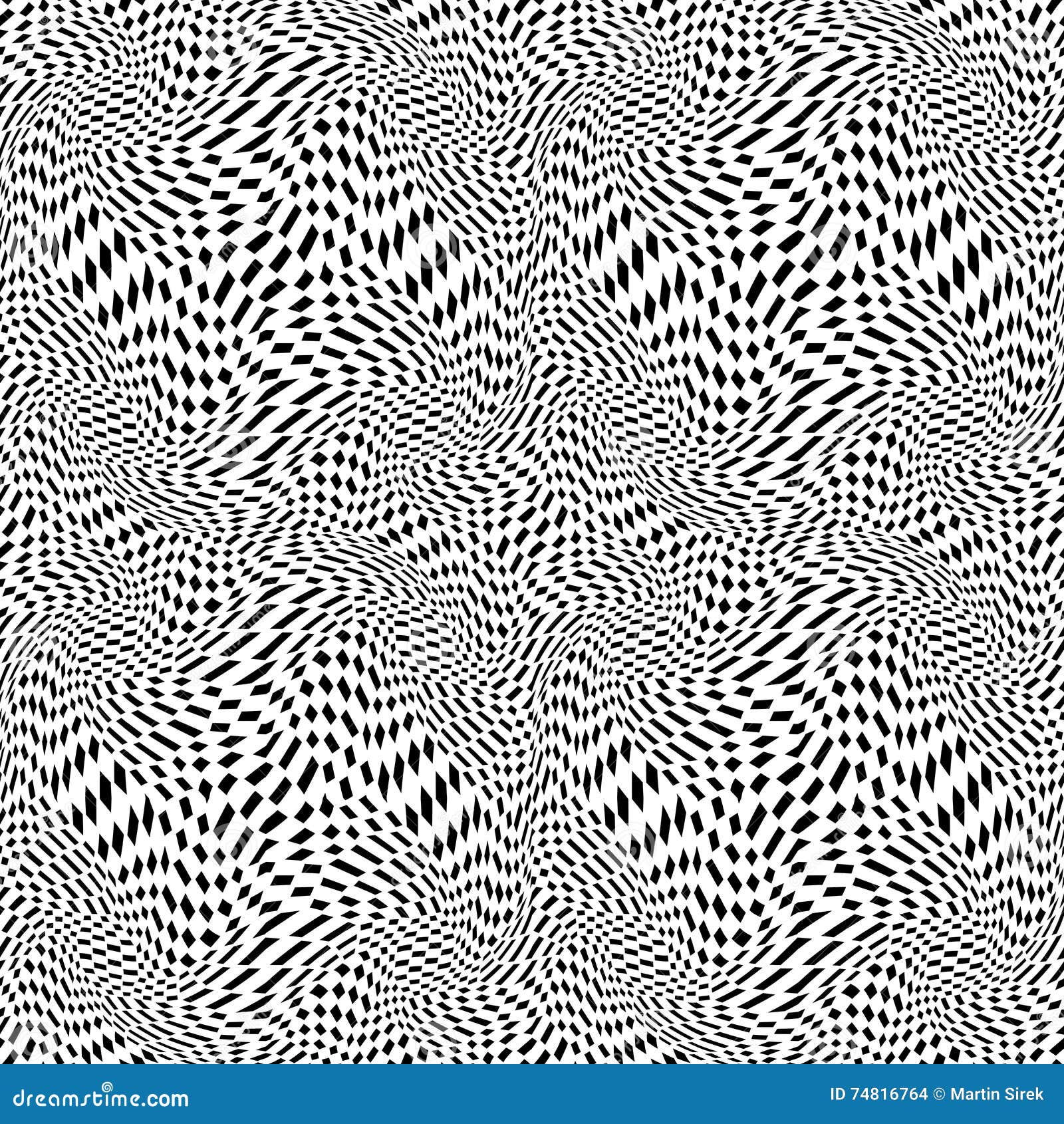  hipster abstract geometry trippy pattern with 3d illusion, black and white seamless geometric background