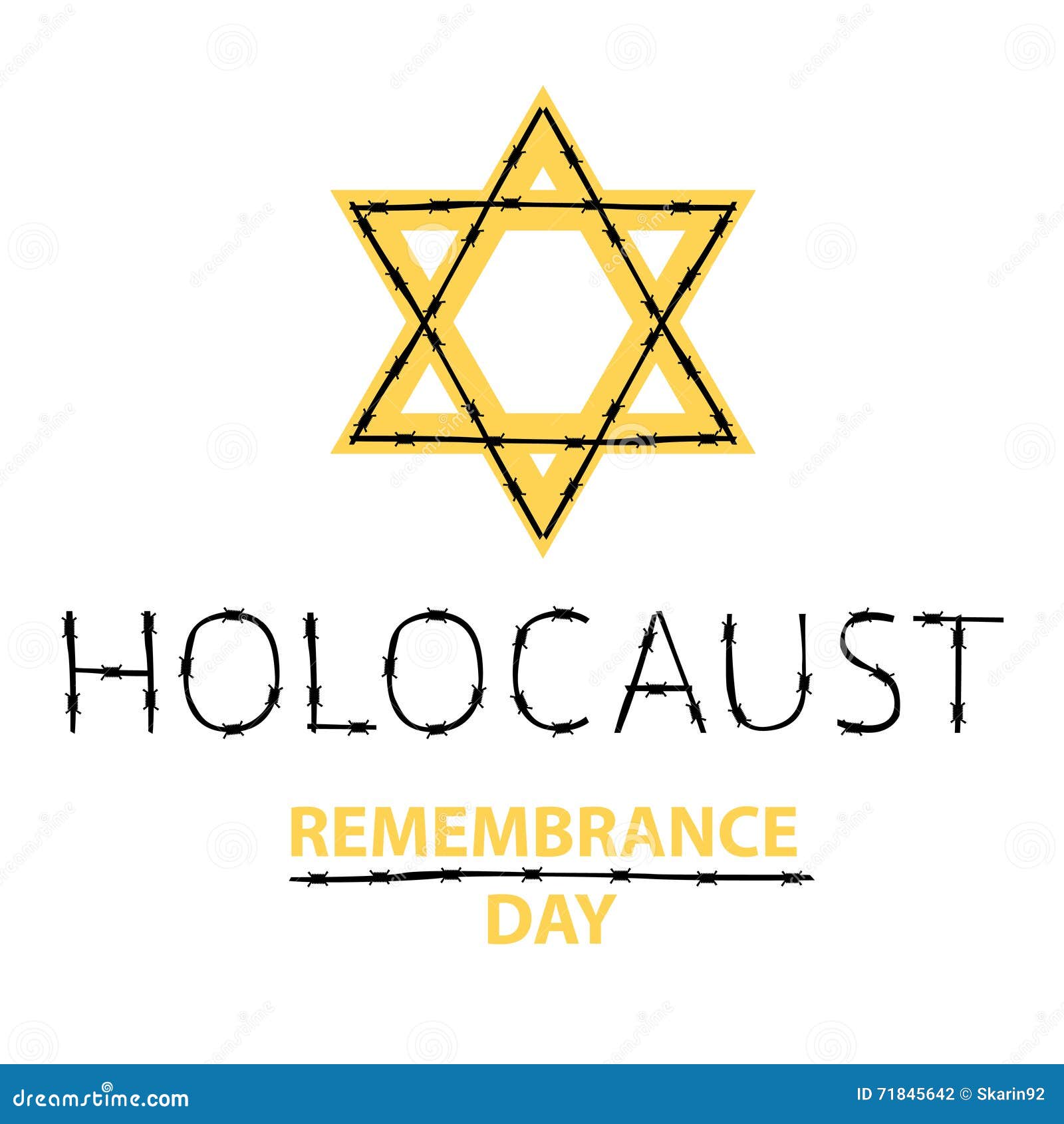  holocaust remembrance day. january 27.