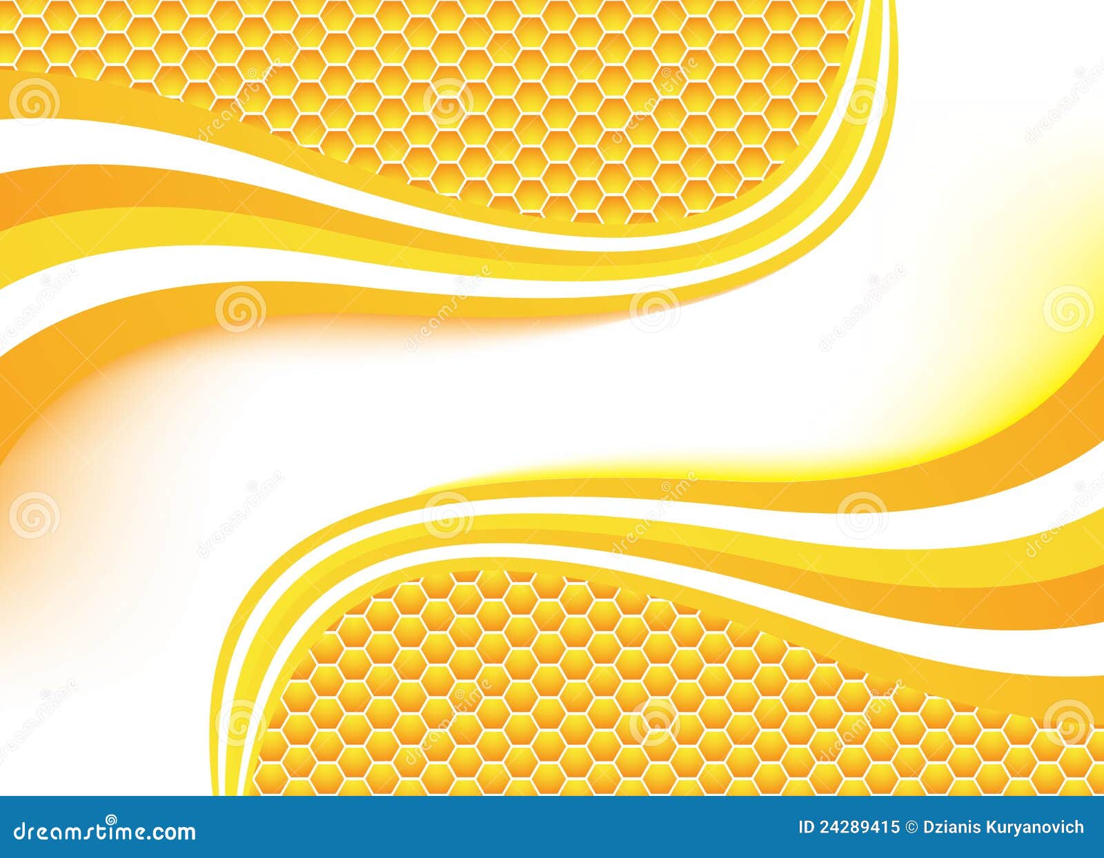 Vector Honey Background Royalty Free Stock Photo - Image: 24289415