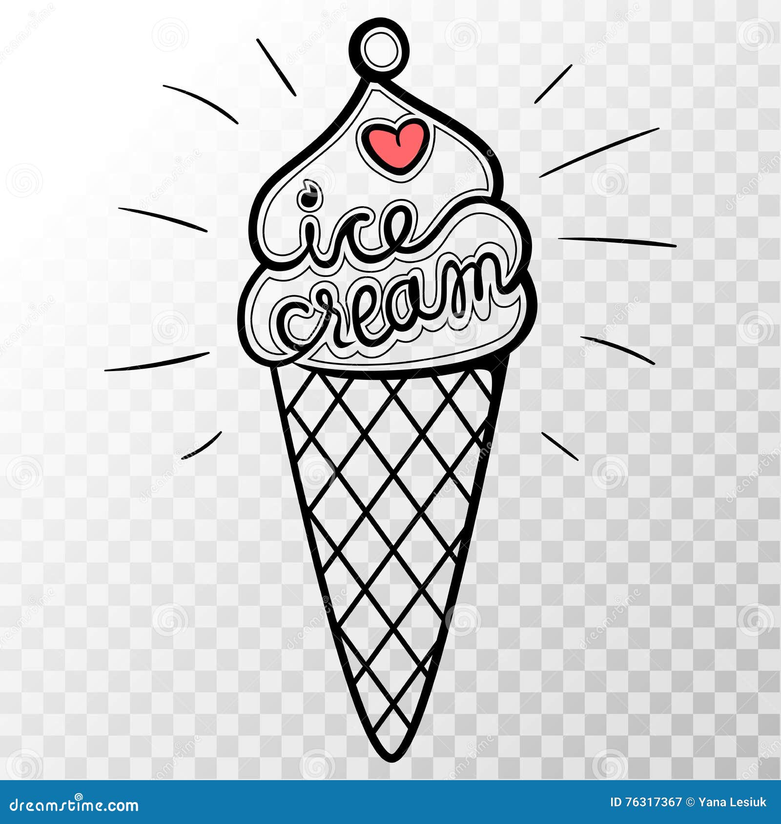 Ice Cream Dessert Realistic White Background Transparent, Ice Cream,  Dessert, Summer PNG Transparent Image and Clipart for Free Download