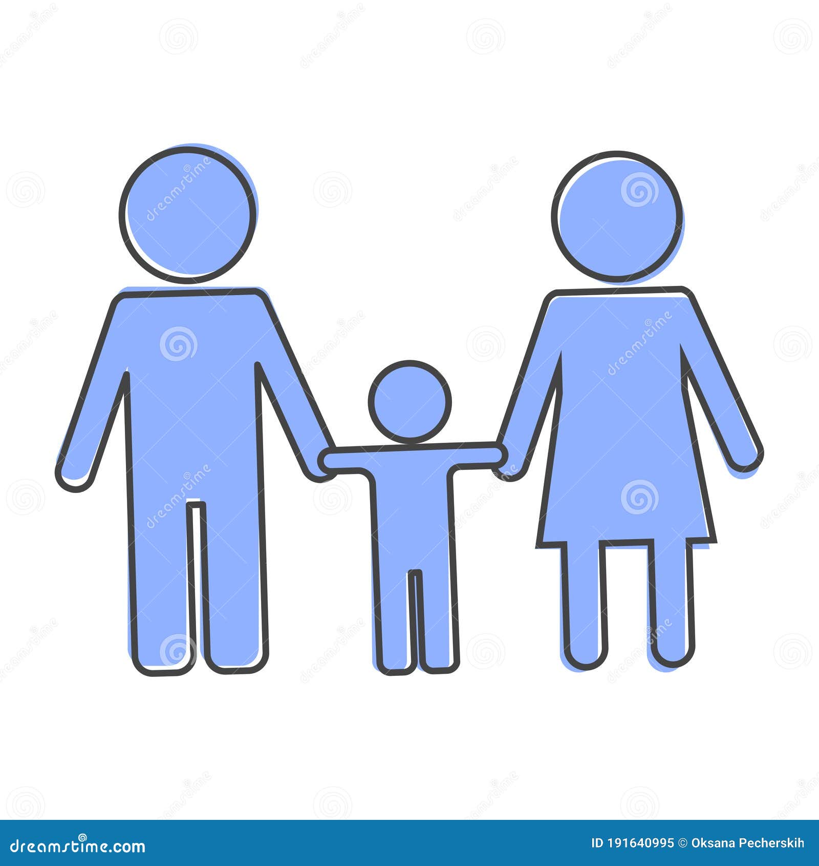 Vector Icon Family. Vector Illustration Man, Women and Children Cartoon Style on White Isolated Background Stock Vector - Illustration of care, safety: 191640995 Vector Icon Family. Vector Illustration Man, Women and Children Cartoon Style on White Isolated Background Stock Vector - Illustration of care, safety: 191640995