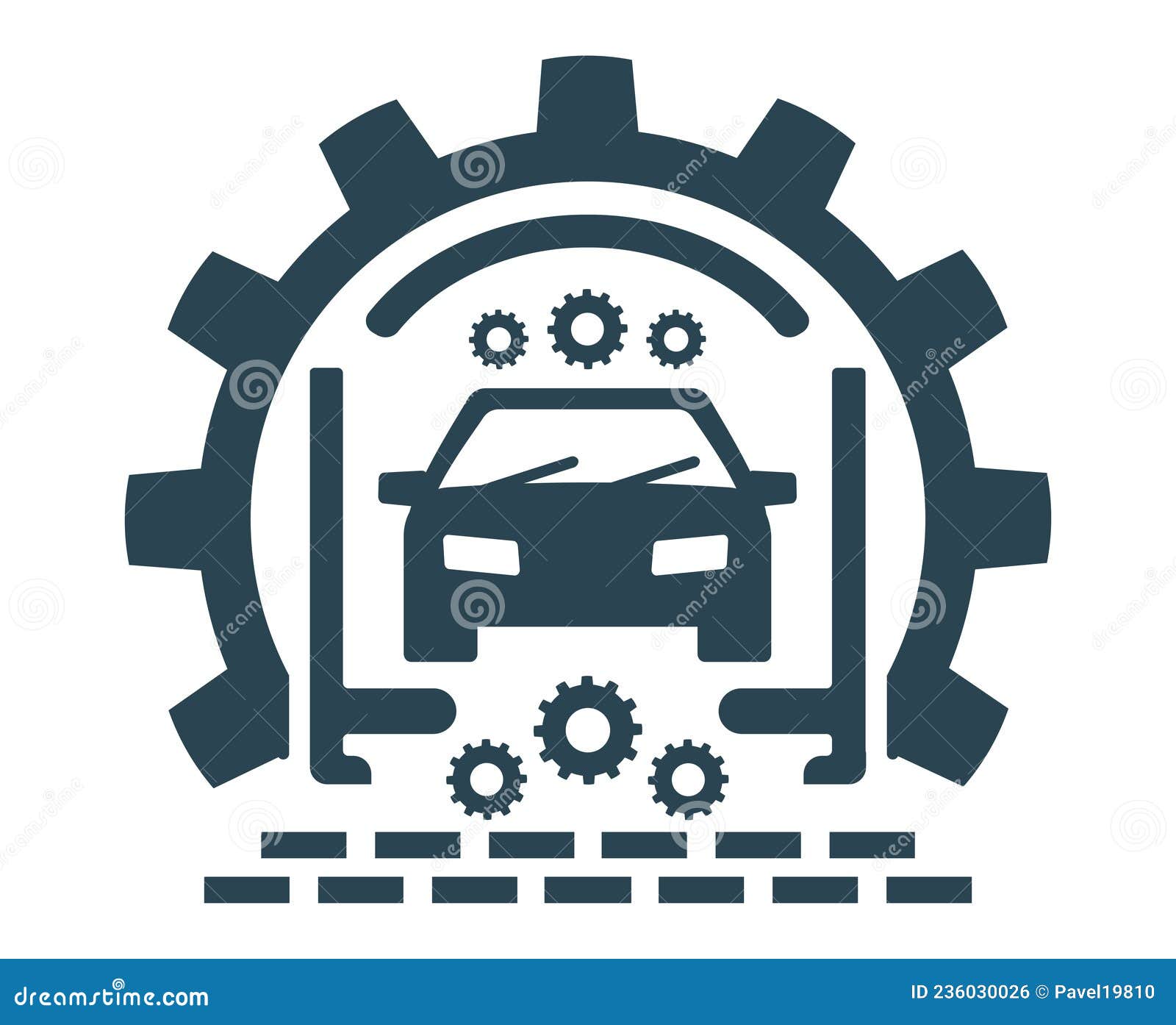Vector Icons, Logos for Car Repair and Maintenance and Other Repair ...