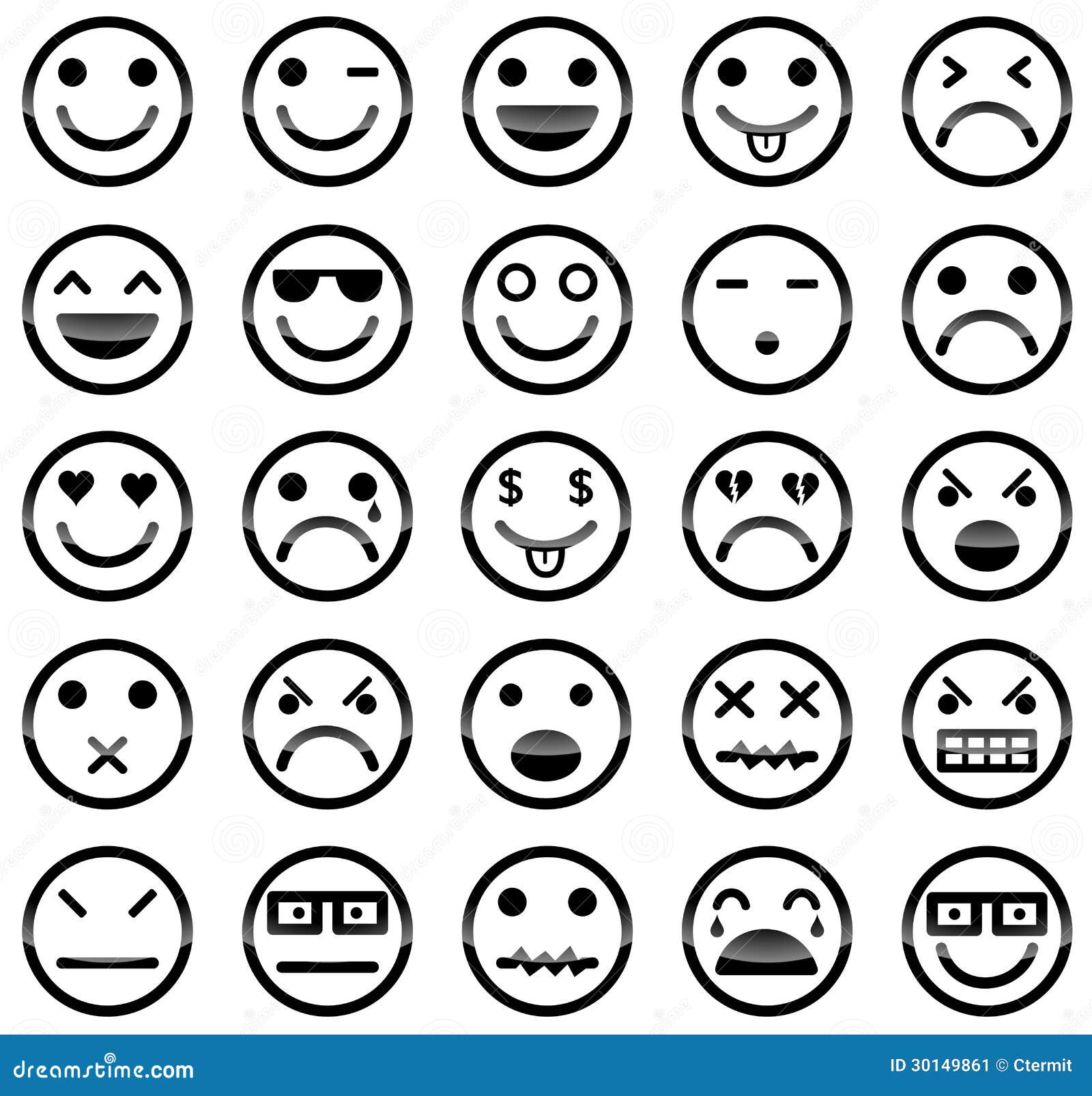 smiley icons