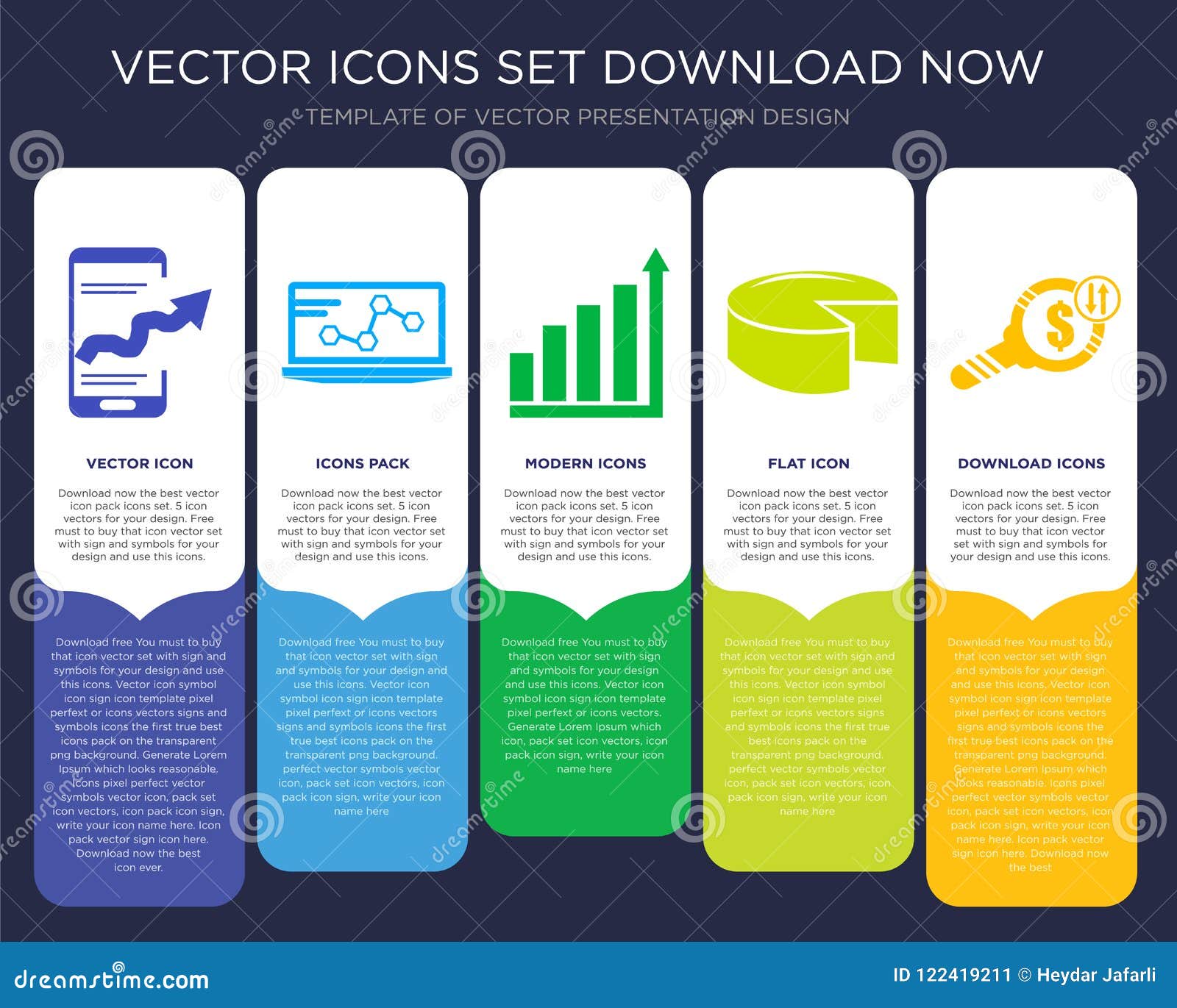 mobile stock data analysis infographics design icon vector stock stock data analysis