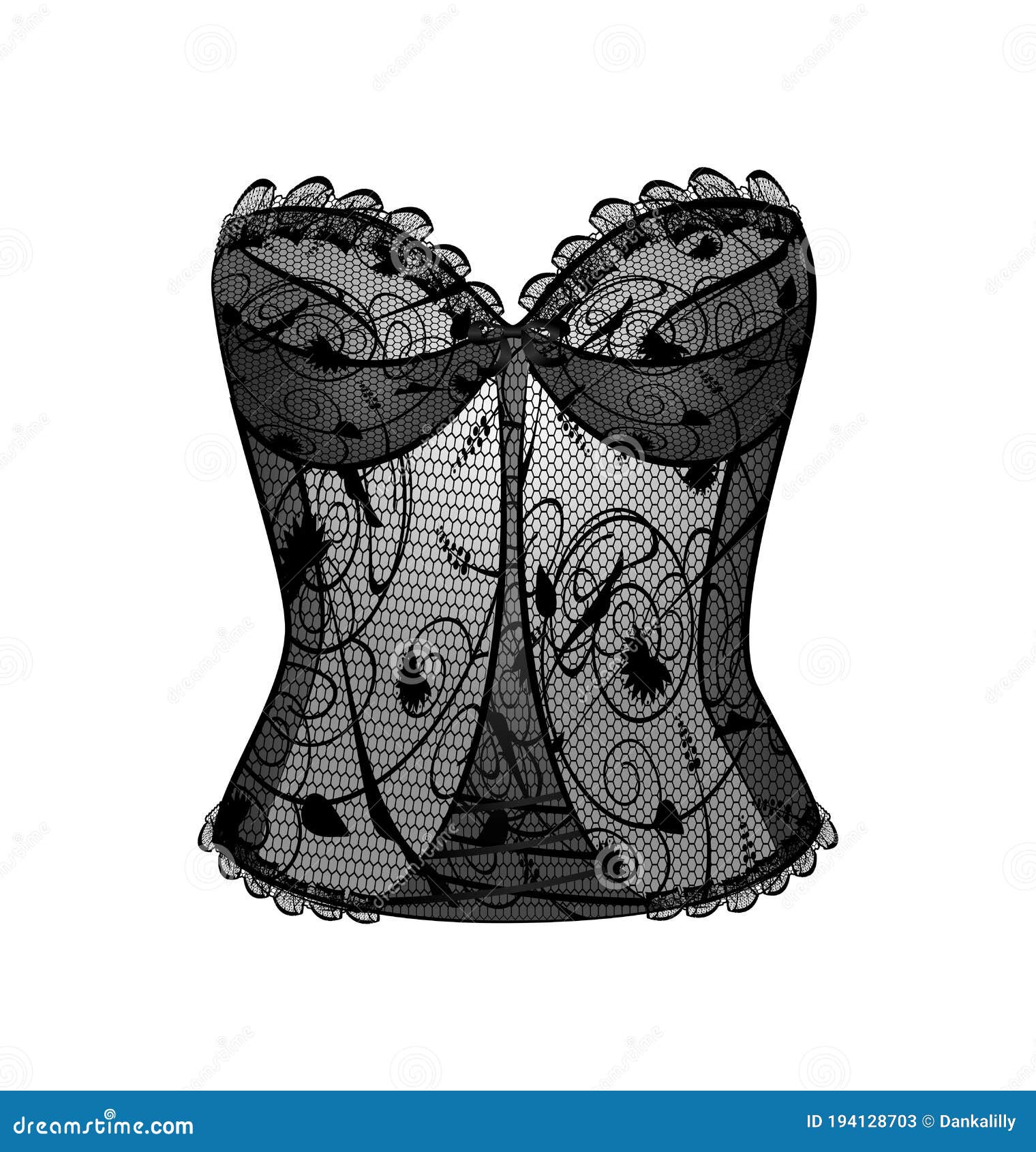 Download Corset, Lace, Underwear. Royalty-Free Vector Graphic