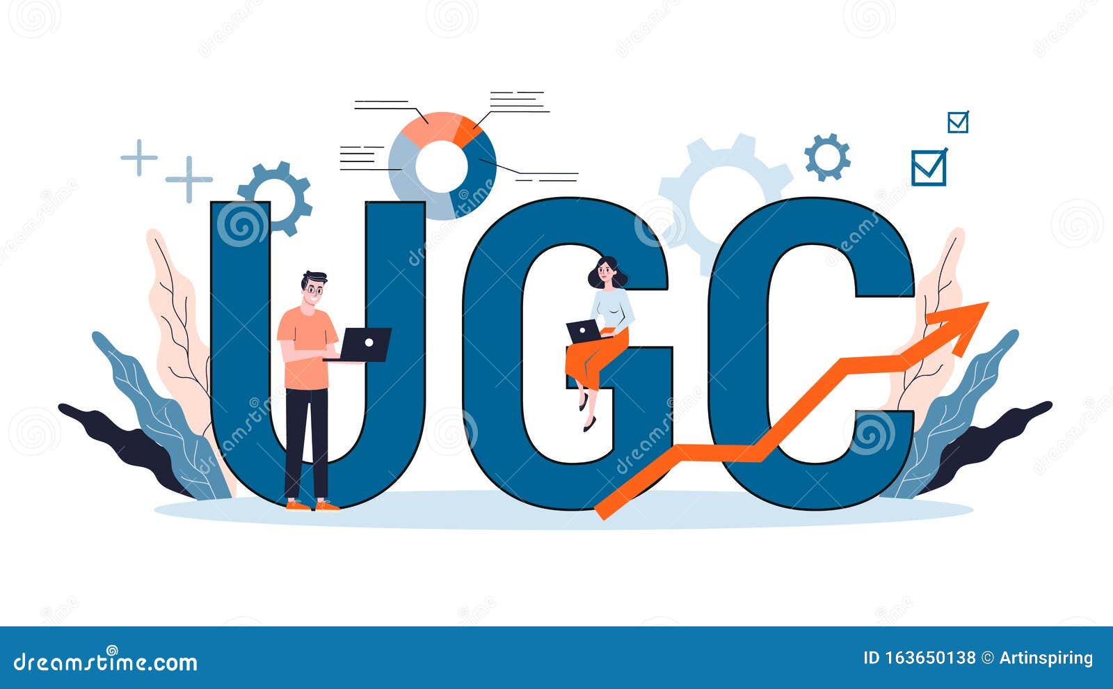 UGC letter logo design with polygon shape. UGC polygon and cube shape logo  design. UGC hexagon vector logo template white and black colors. UGC monogr  Stock Vector Image & Art - Alamy