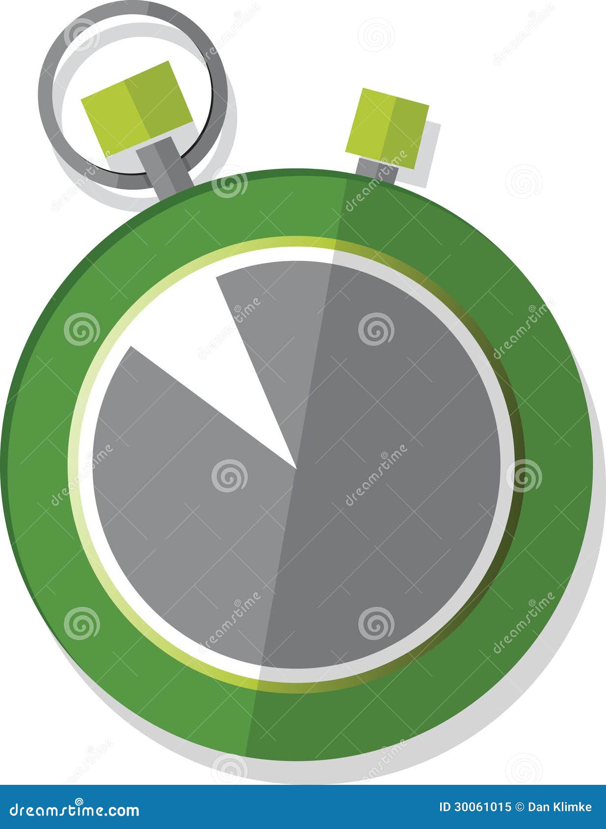 illustrated stop watch