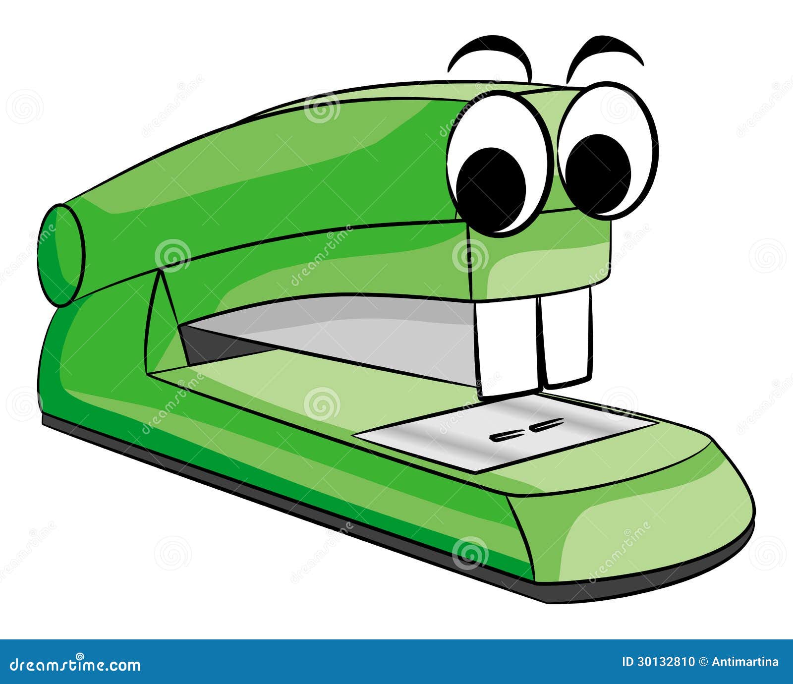 Stapler animal stock vector. Illustration of instrument 30132810