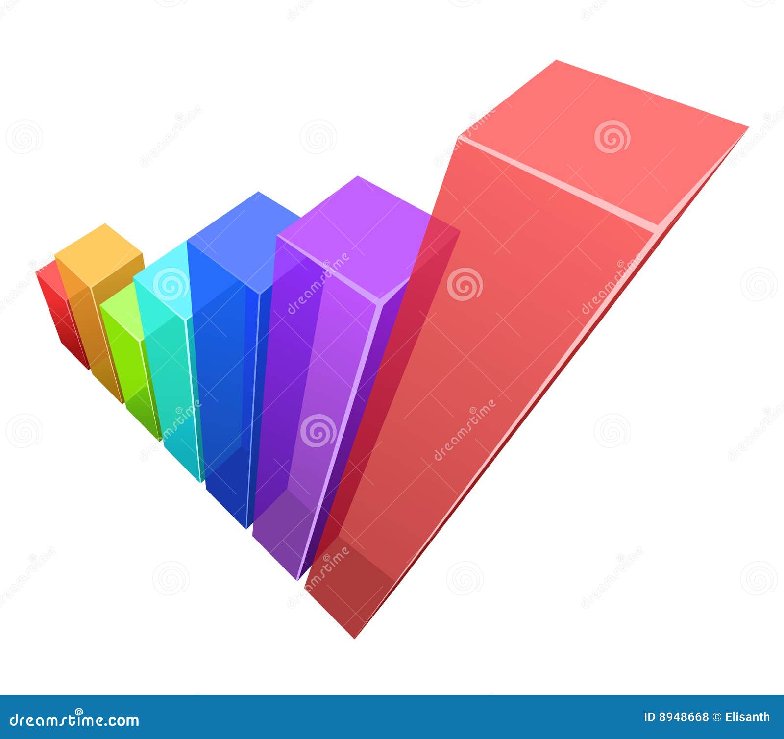 Vector Illustration Of 3d Graphic Stock Vector - Illustration of blue