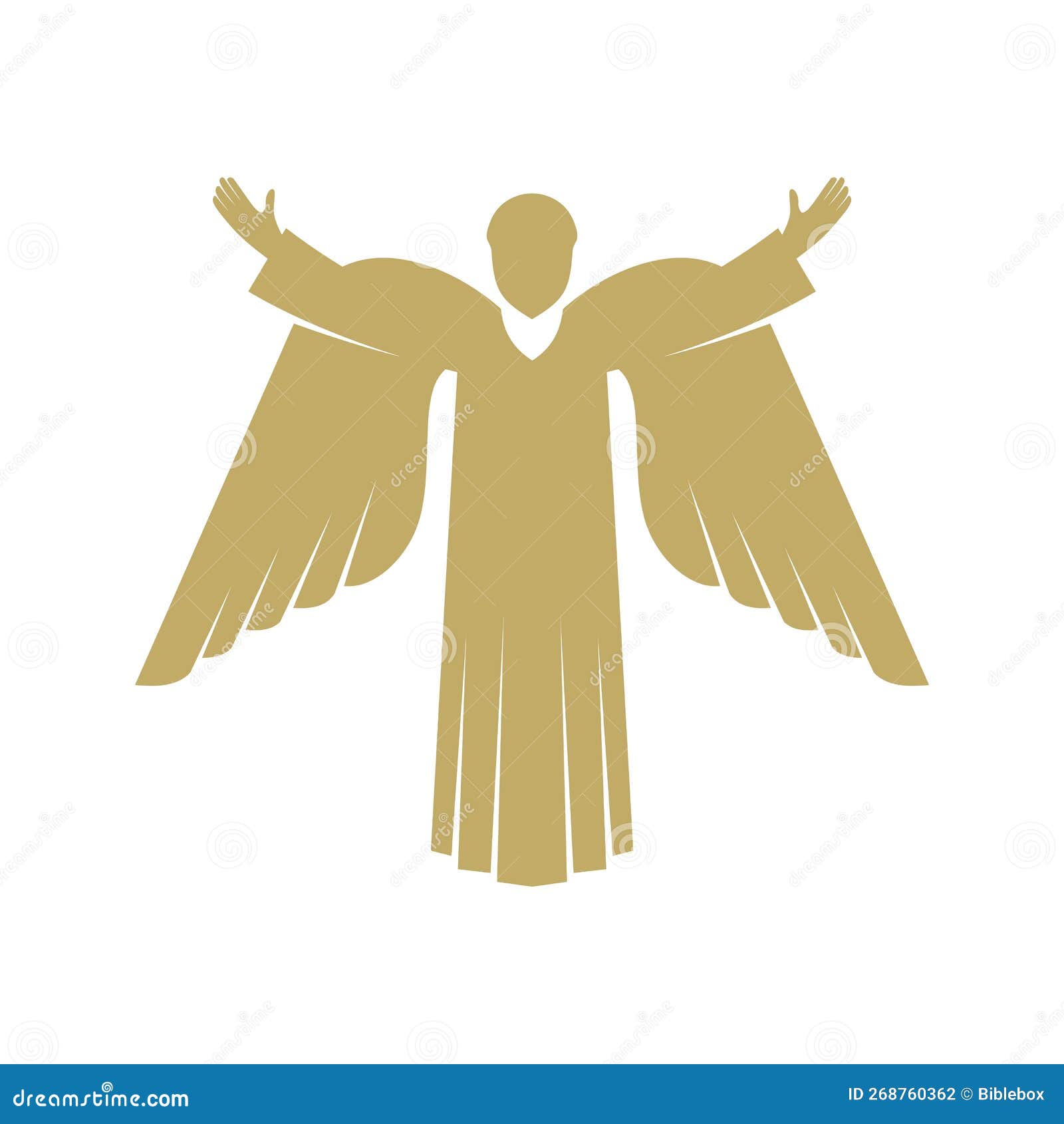 Vector Illustration. the Angel is God S Herald. Stock Vector ...