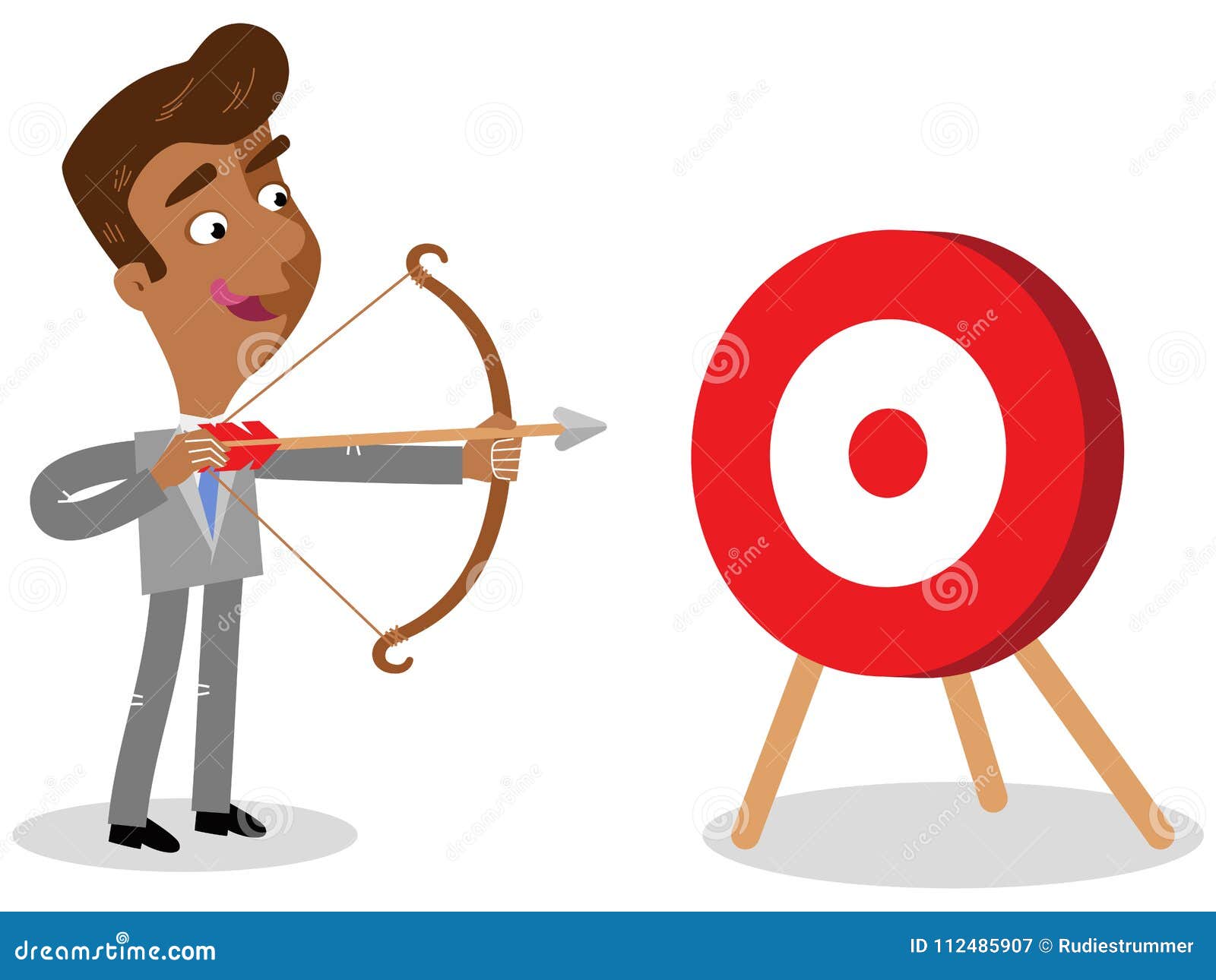 Vector Illustration of an Asian Cartoon Businessman with Bow and Arrow Aiming at Target Stock Vector - Illustration of achievement, asian: 112485907 Vector Illustration of an Asian Cartoon Businessman with Bow and Arrow Aiming at Target Stock Vector - Illustration of achievement, asian: 112485907