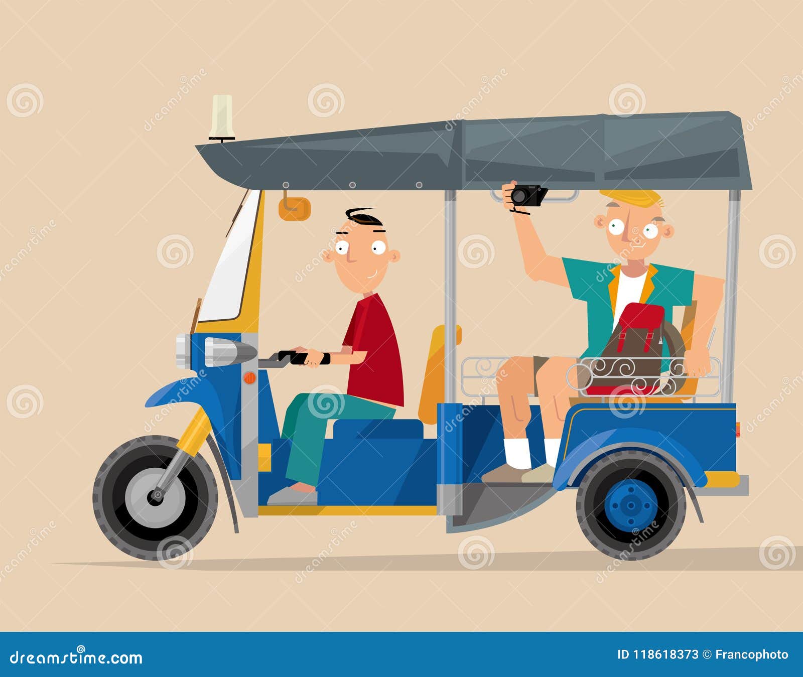Auto Rickshaw Stock Illustrations 912 Auto Rickshaw Stock Illustrations Vectors Clipart Dreamstime