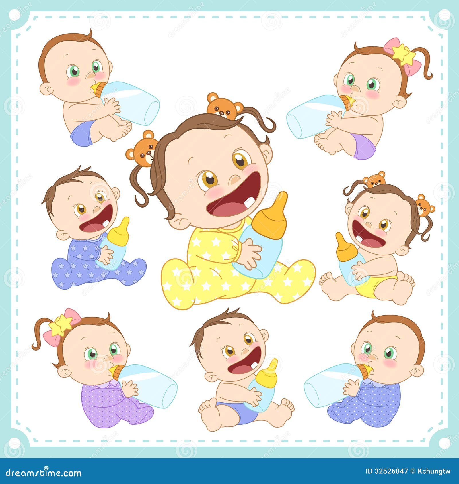 vector clip art baby girl - photo #44