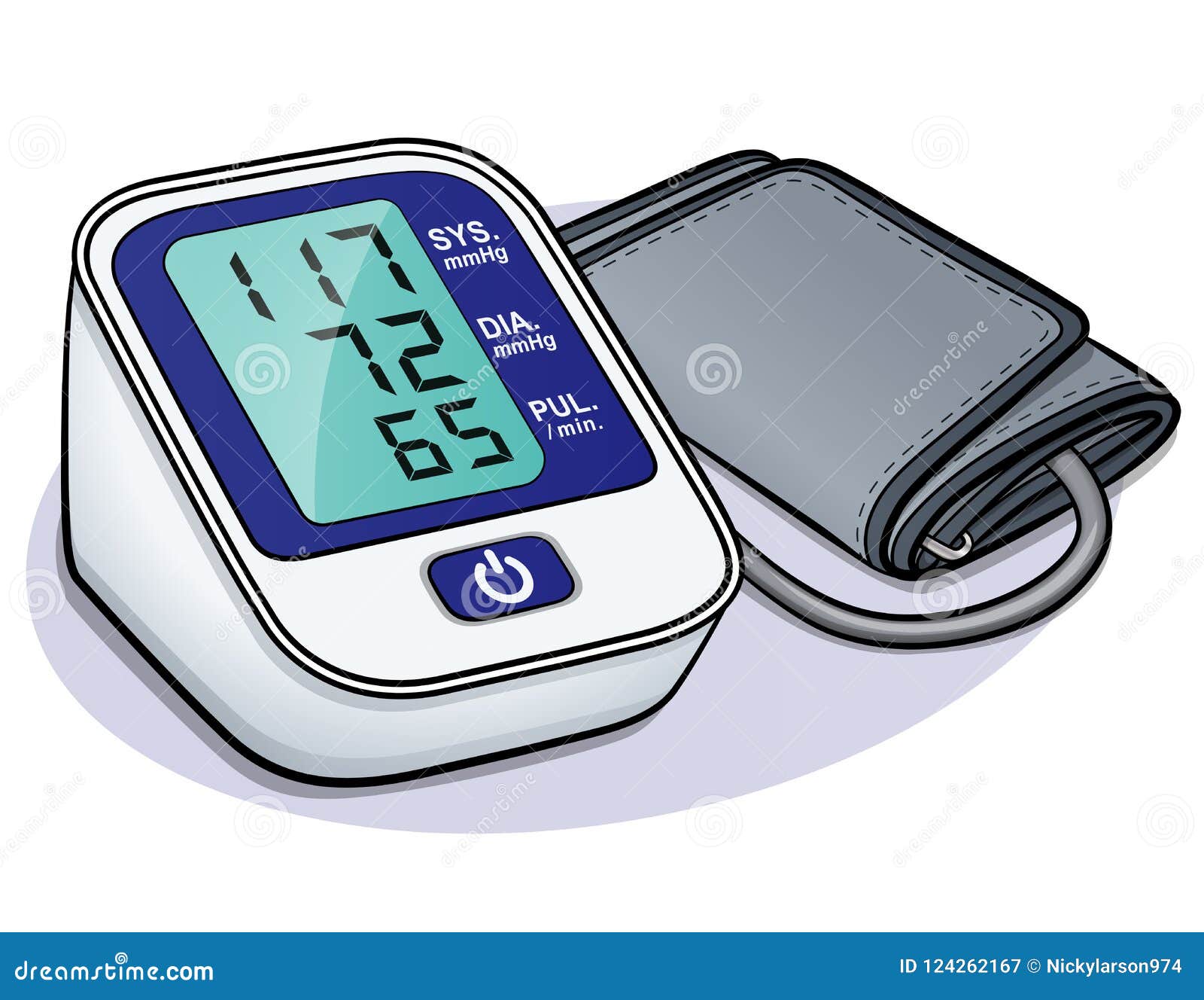 Vector Blood Pressure Monitor Design Stock Vector - Illustration of color, cartoon: 124262167 Vector Blood Pressure Monitor Design Stock Vector - Illustration of color, cartoon: 124262167