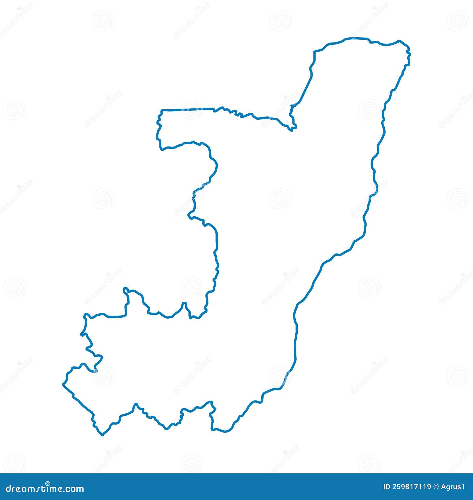 Vector Map Of The Congo River Basin 230204450