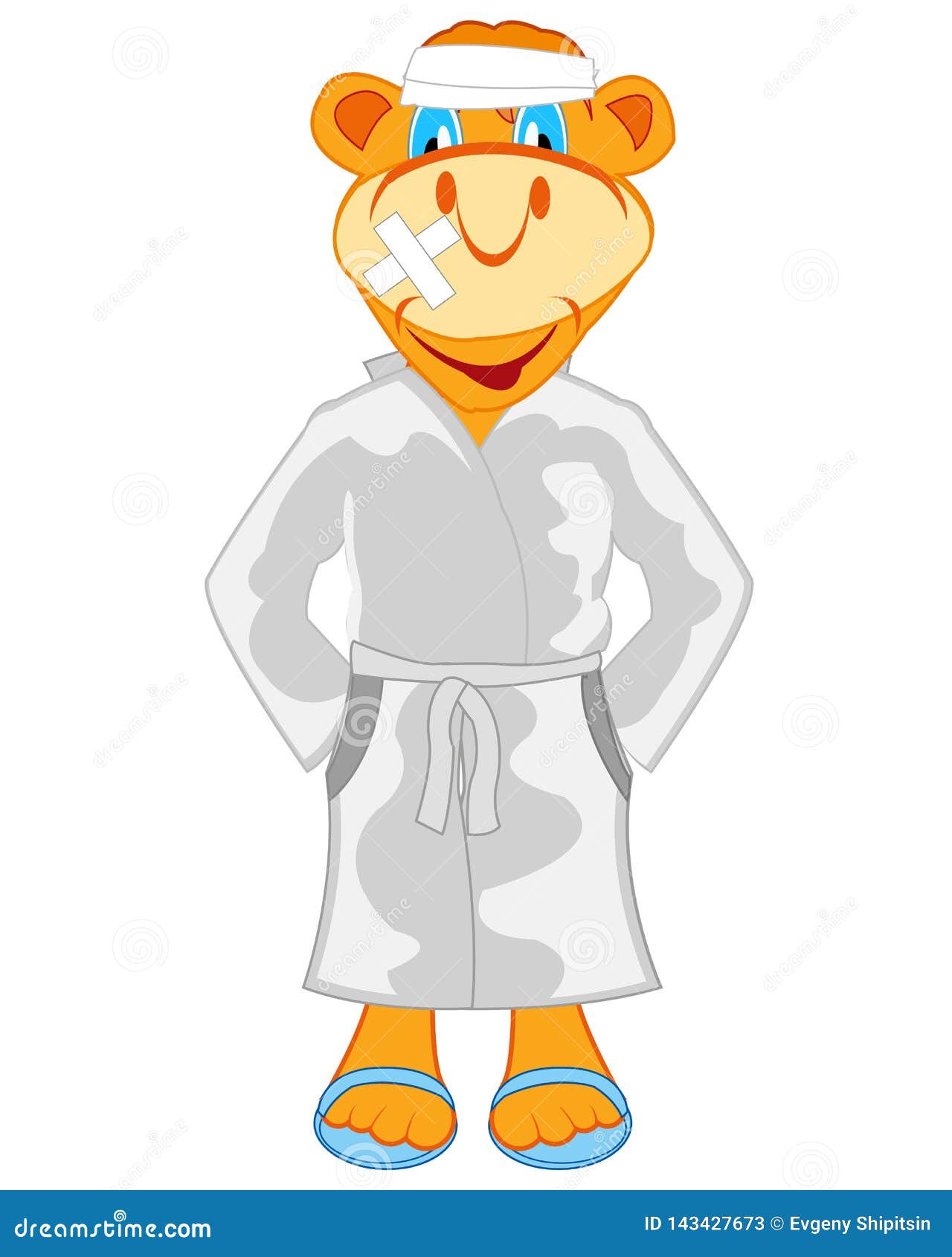 Download Vector Illustration Of The Cartoon Animal In Hospital Stock Illustration - Illustration of ...