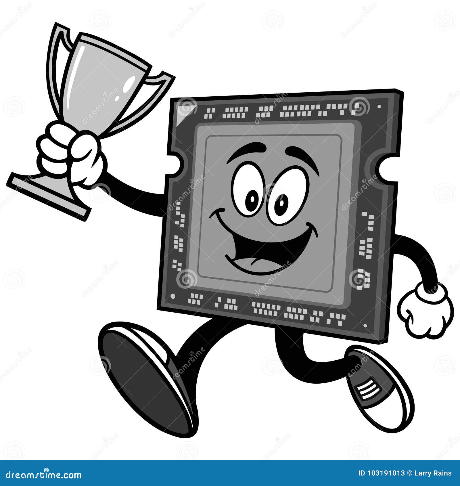 Computer Processor Running Illustration Stock Vector - Illustration of capacitor, processor: 103191013 Computer Processor Running Illustration Stock Vector - Illustration of capacitor, processor: 103191013