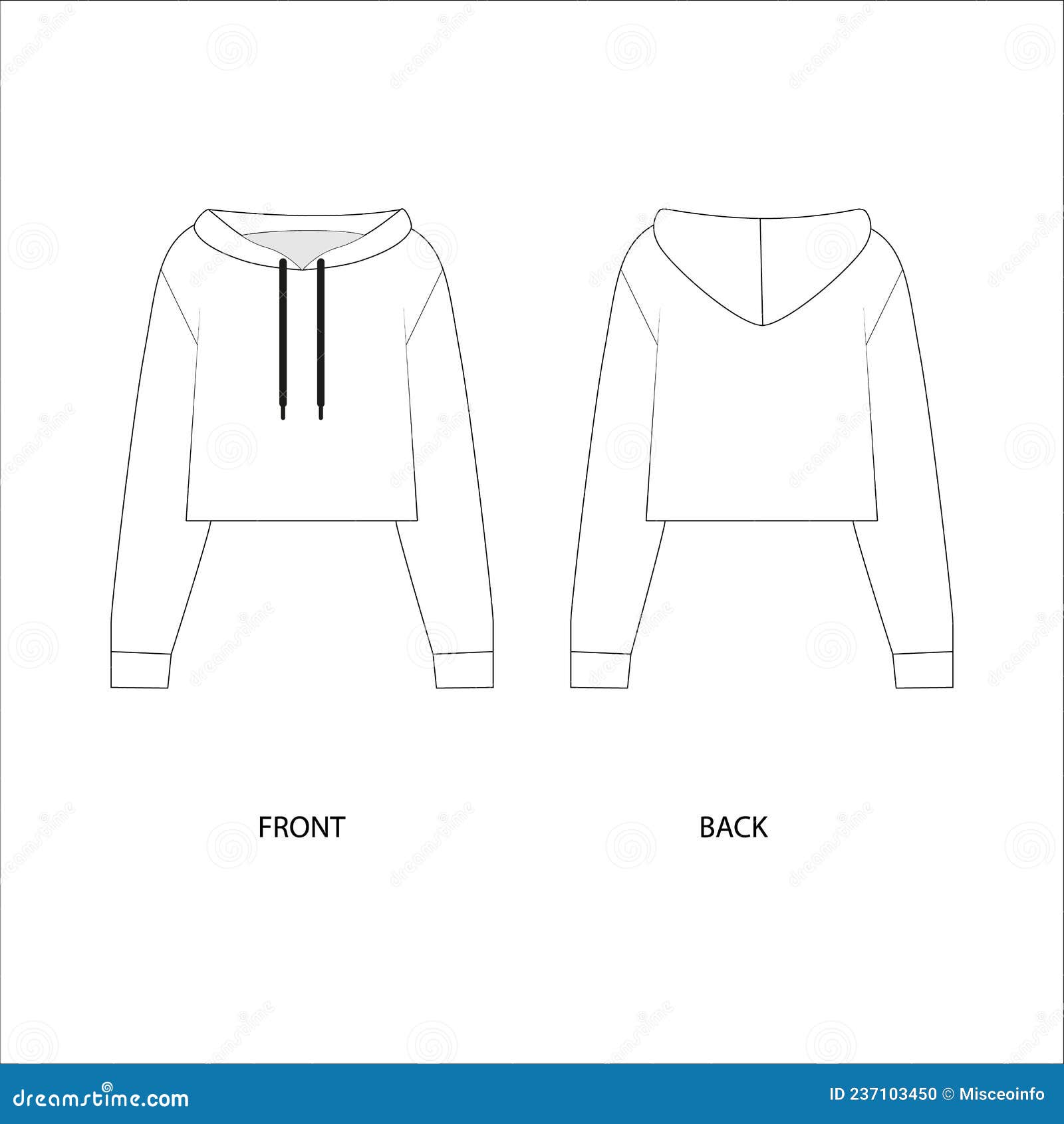 Buy Mens RAGLAN HOODIE Fashion Flat Sketch Fashion Vector Online in India   Etsy