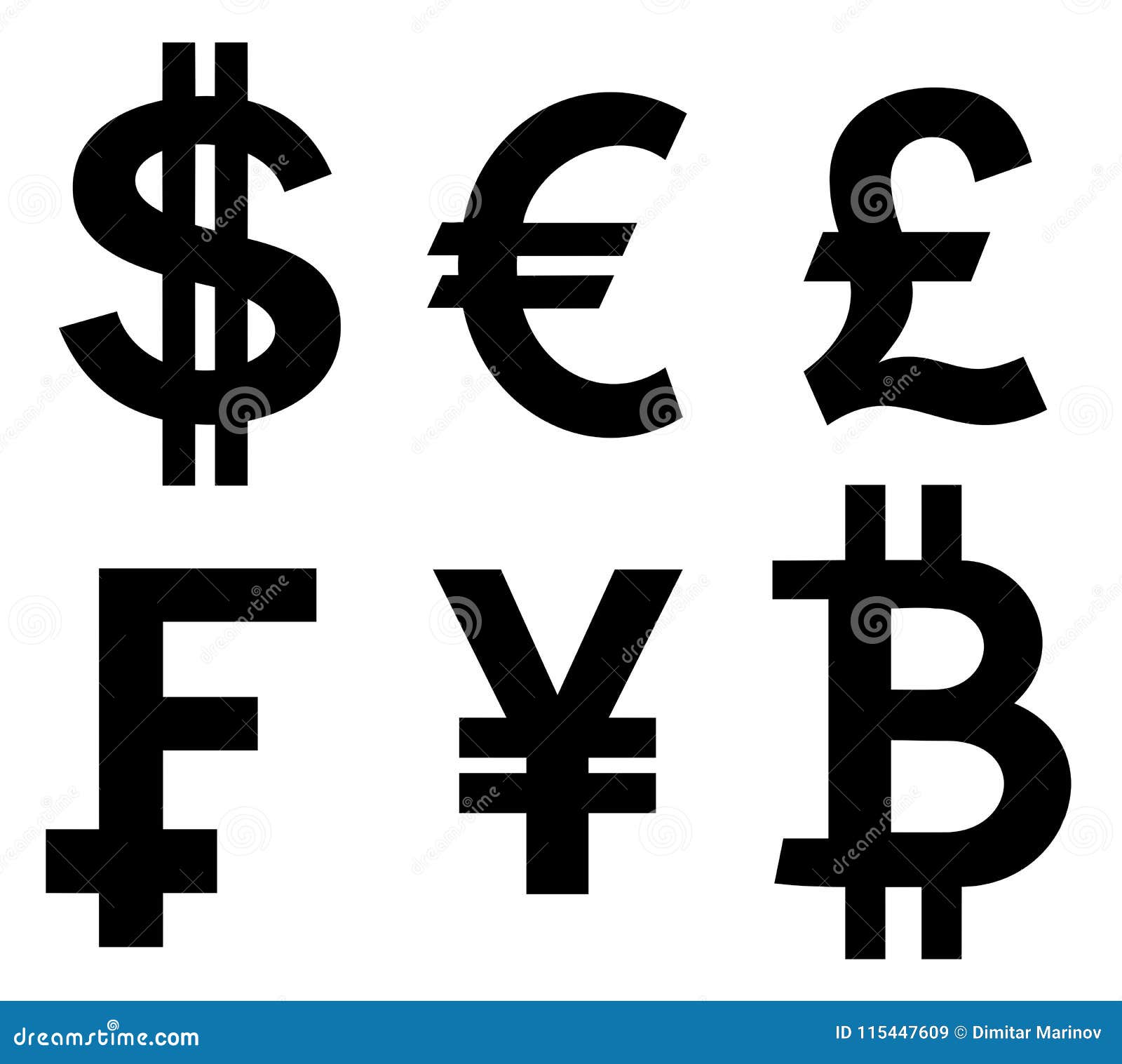 Silhouette of European Euro Sign Stock Vector - Illustration of finance, sign: 9