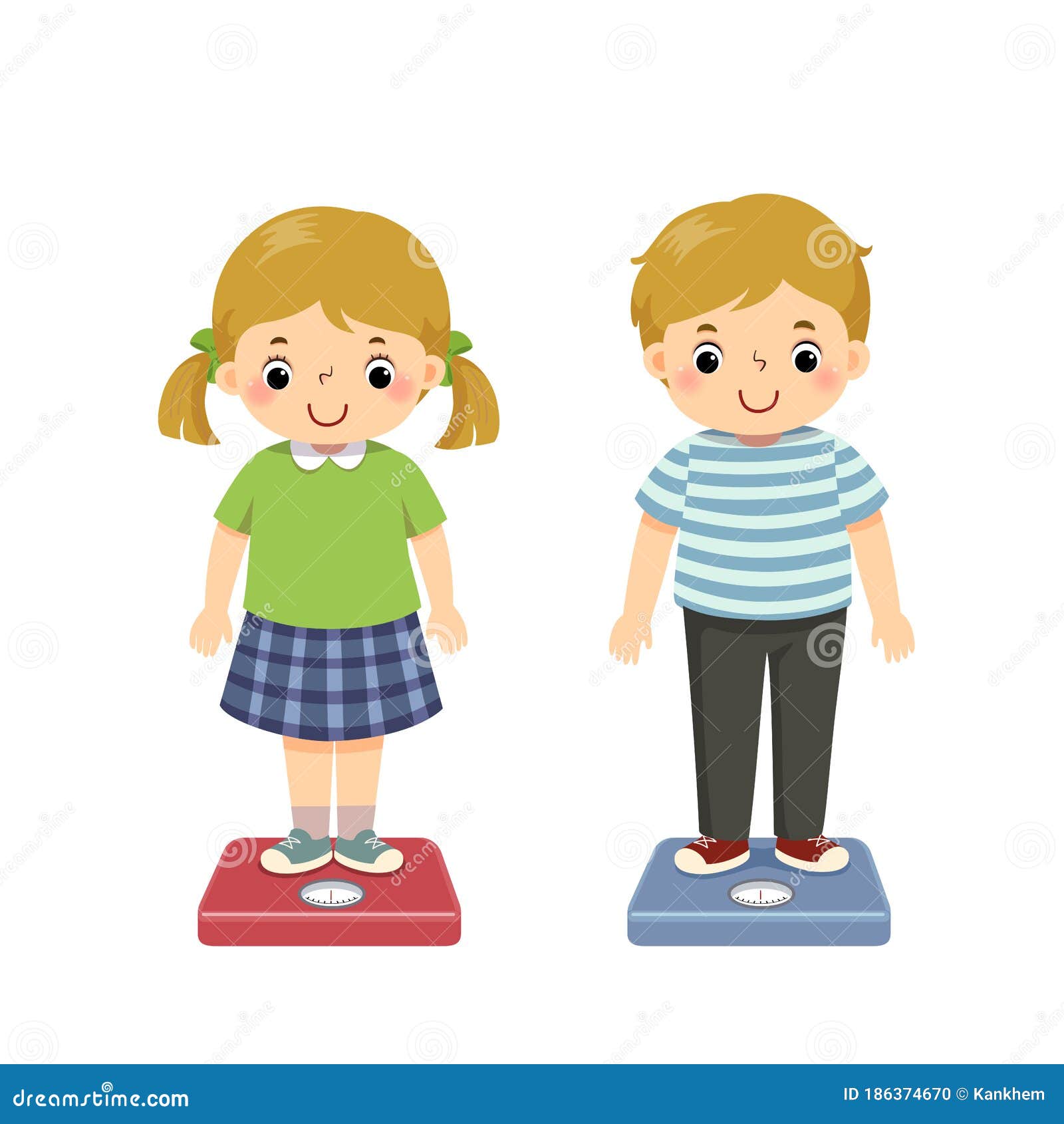 A Cartoon Kids Checking Their Weight on the Scales Stock Vector - Illustration of health, losing: 186374670 A Cartoon Kids Checking Their Weight on the Scales Stock Vector - Illustration of health, losing: 186374670