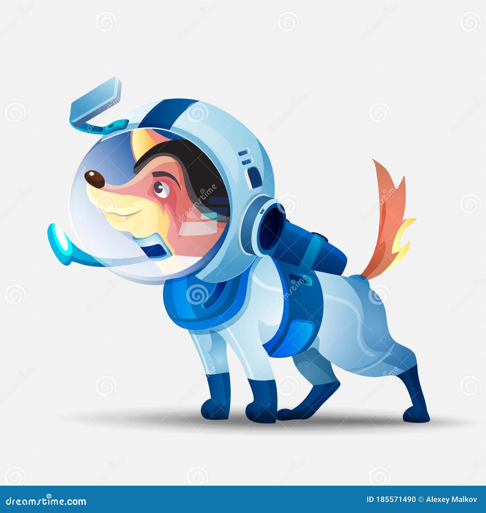 Dog Clipart In Space