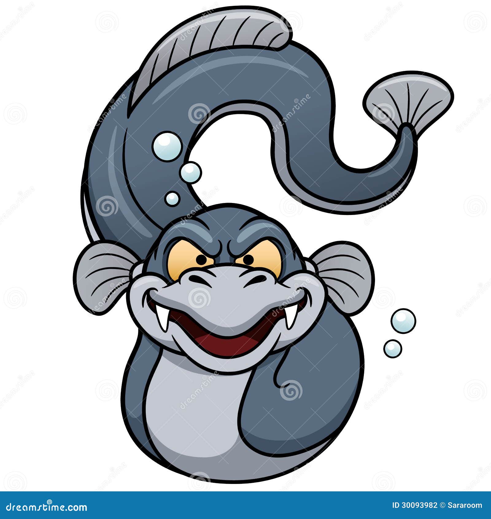 electric eel cartoon