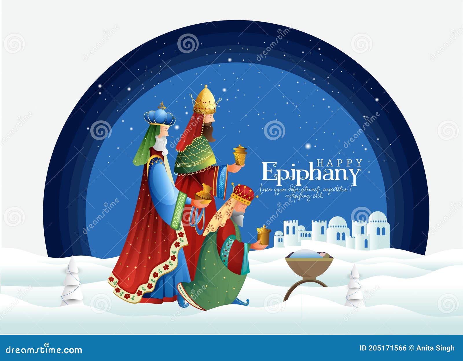  of epiphany, a christian festival