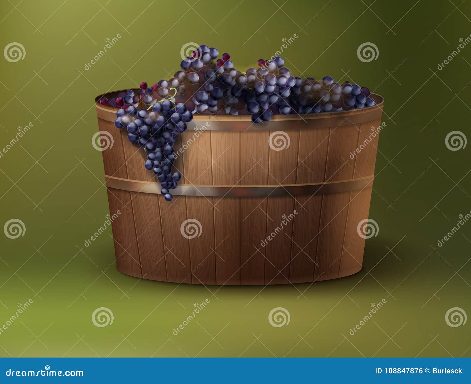 vat of grapes