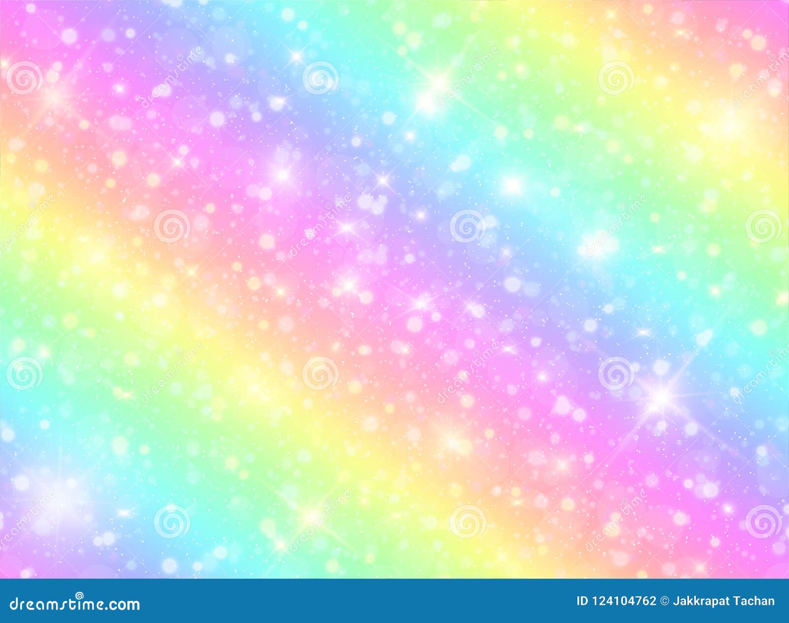   of galaxy fantasy background and pastel color.the unicorn in pastel sky with rainbow.