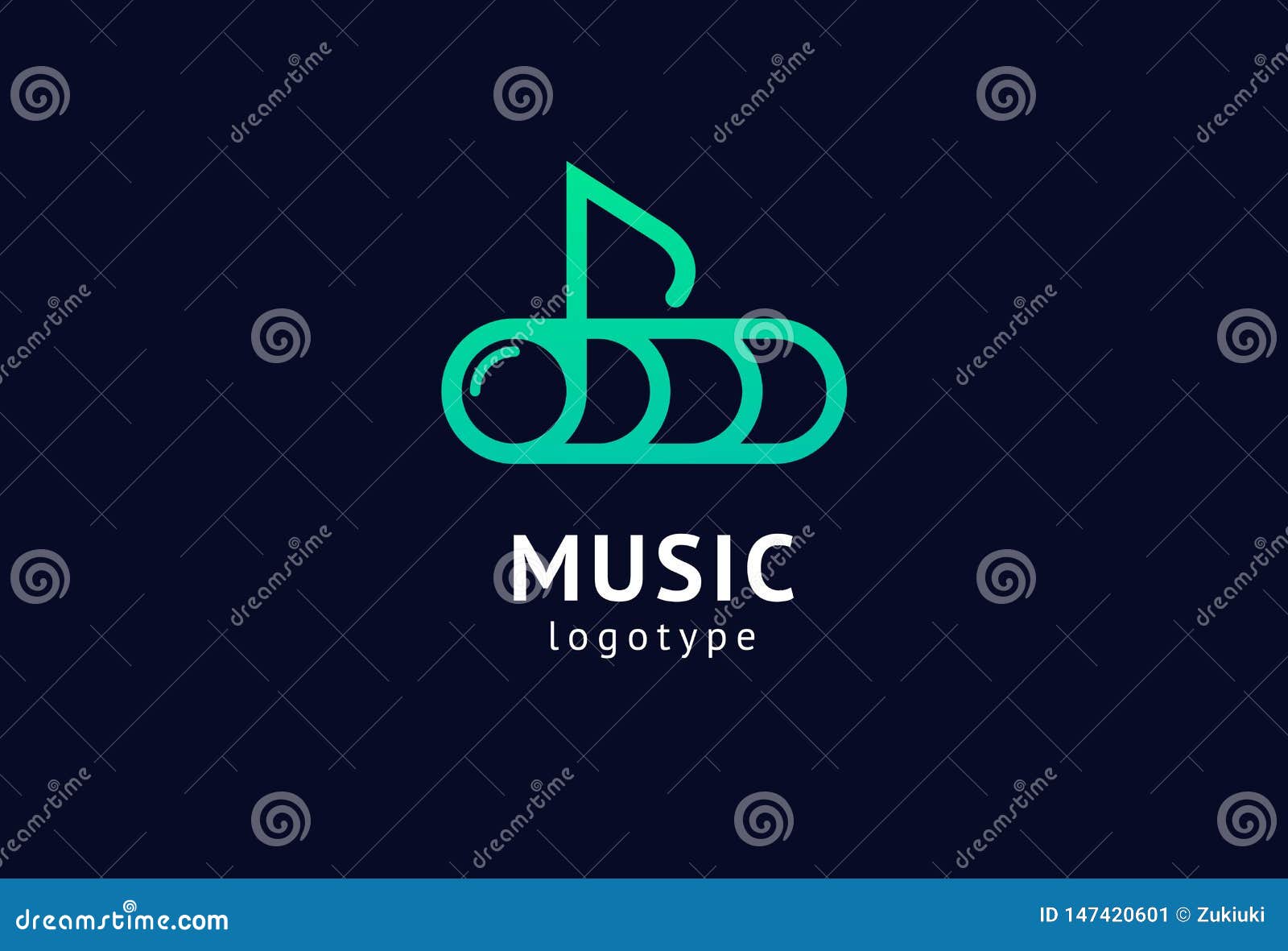  , graphic  note web logotype. abstract music logo icon  . sound recording studio, night party