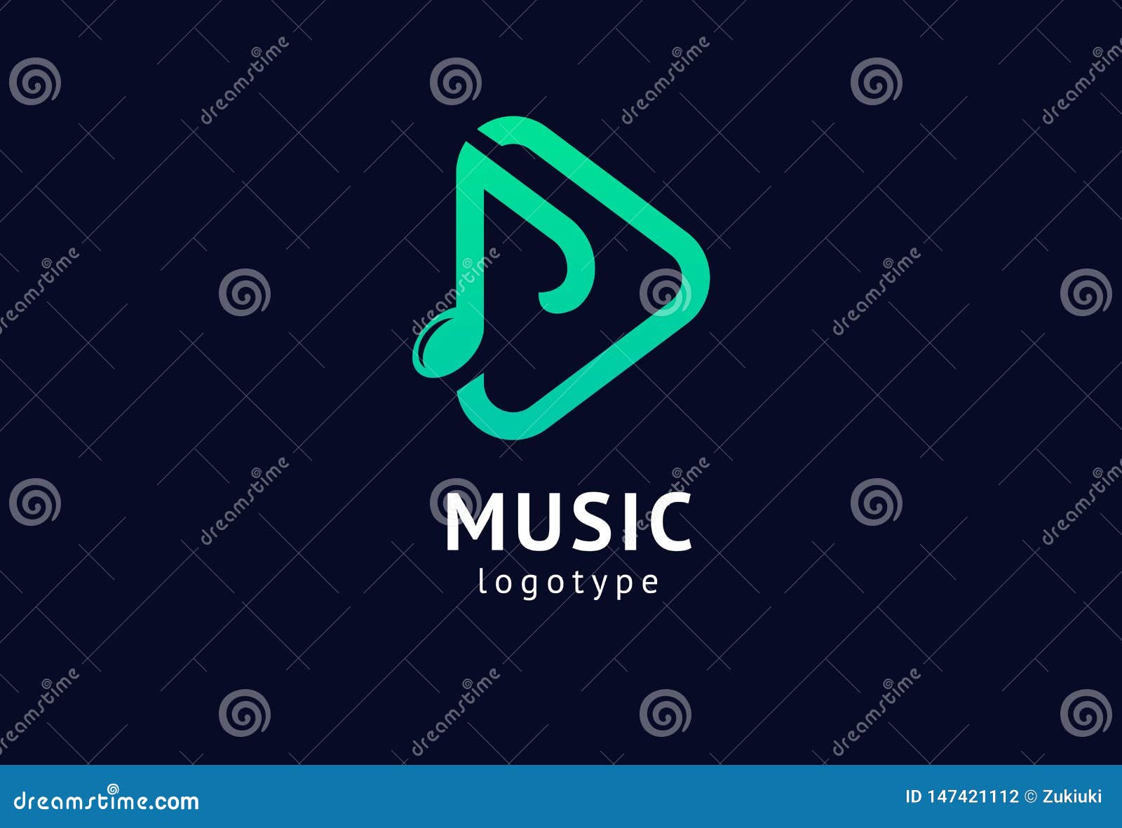  , graphic  note web logotype. abstract music logo icon  . sound recording studio, night party