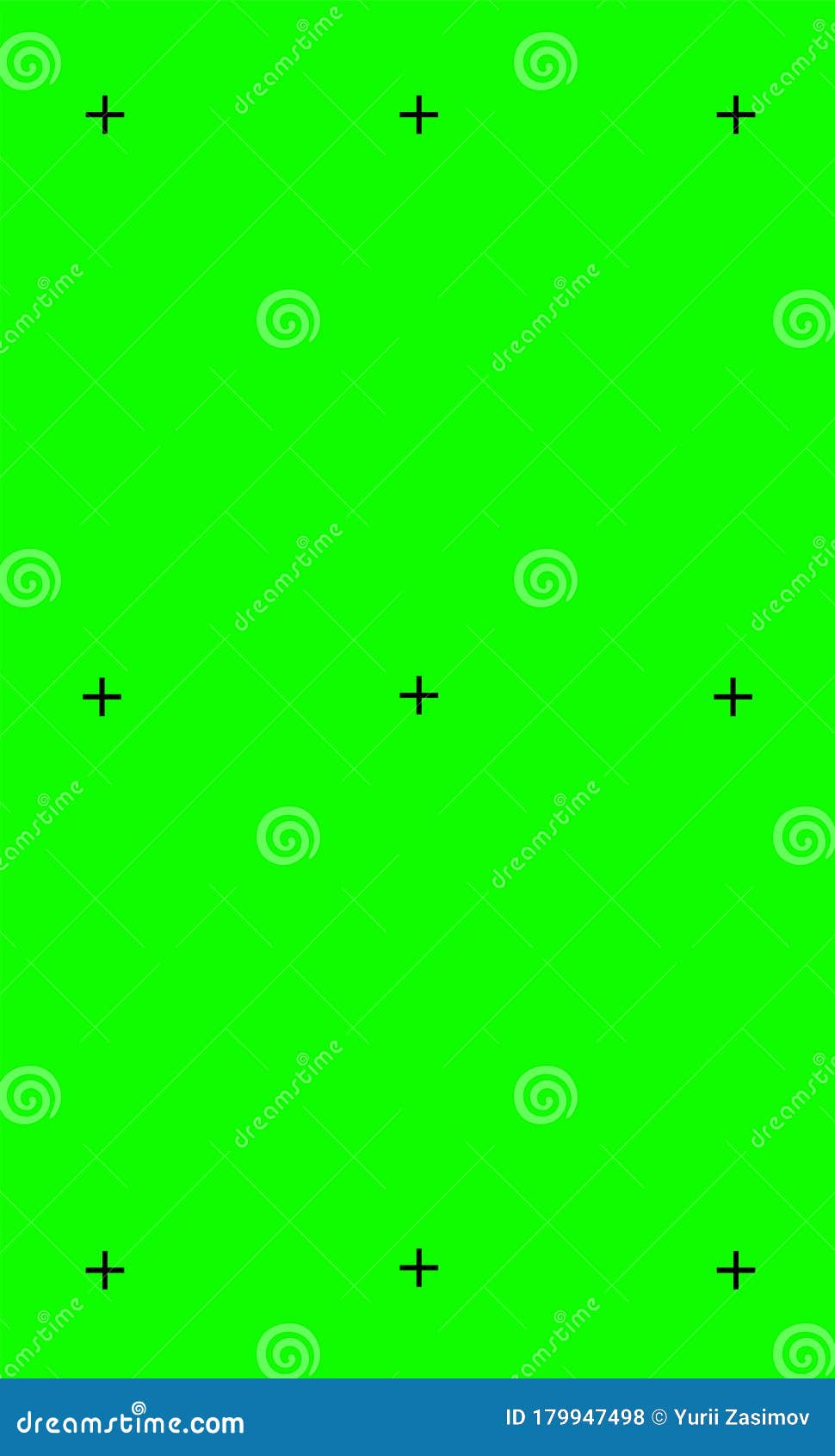 Vector Illustration Of Green Screen Background, VFX Motion Tracking
