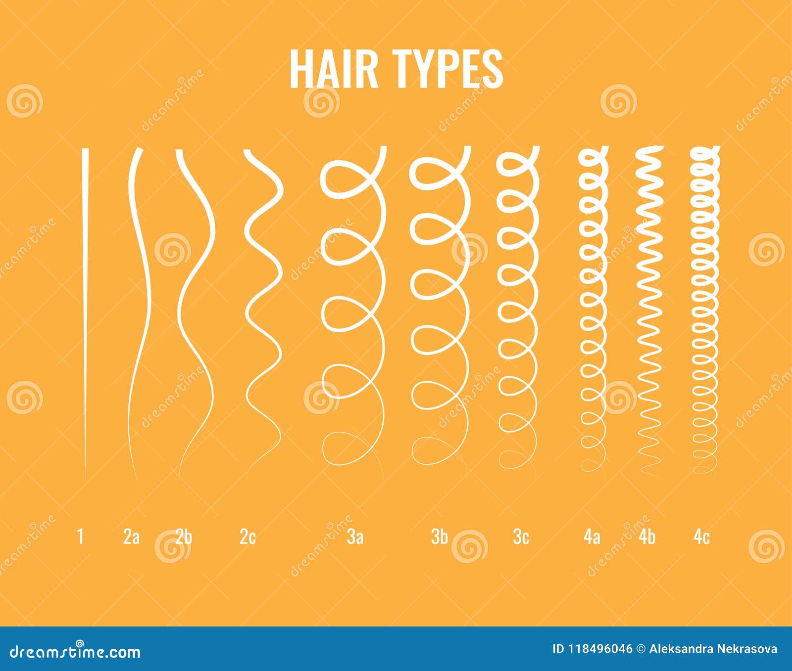 Mixed Hair Types Chart