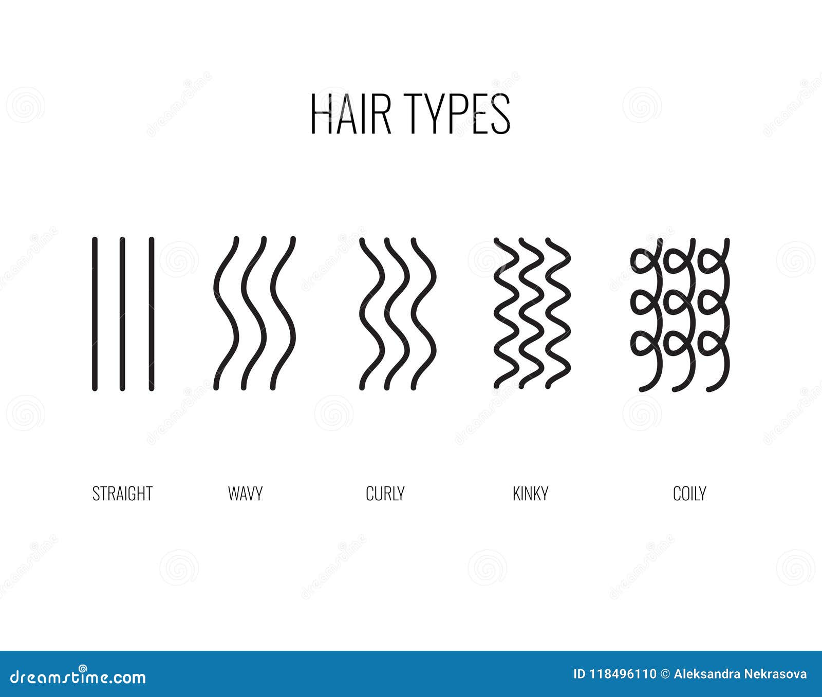 Black Hair Type Chart