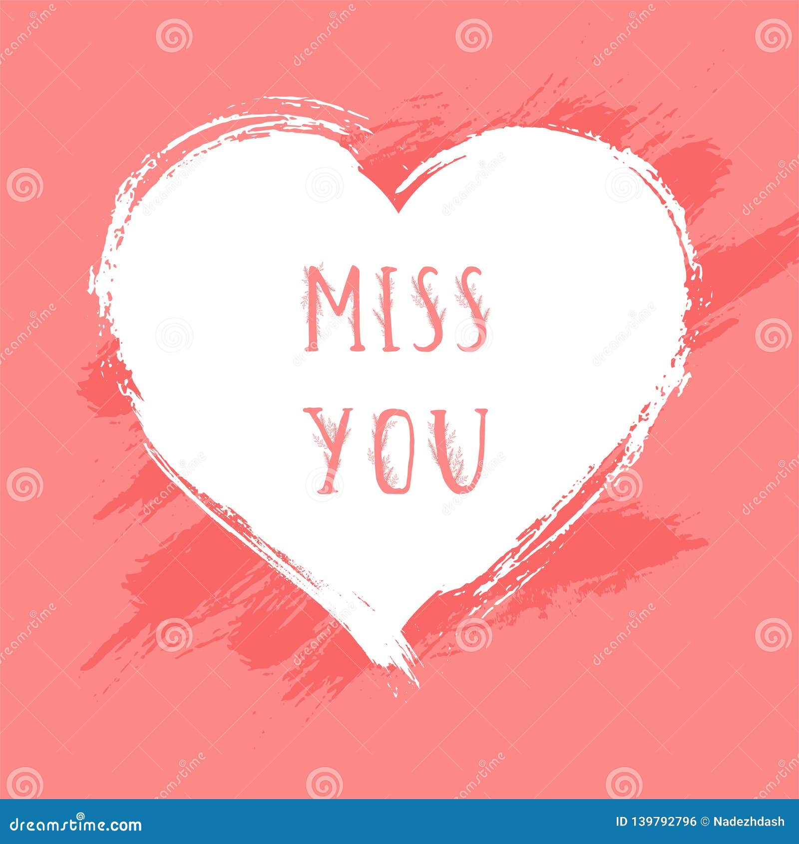 Miss you heart