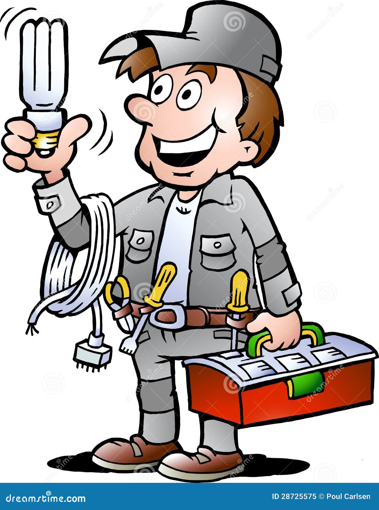Electrician Happy Stock Illustrations – 1,262 Electrician Happy Stock  Illustrations, Vectors & Clipart - Dreamstime