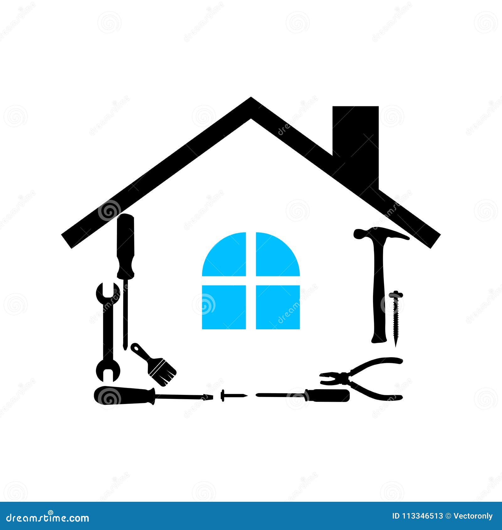 Download Home Tools Vector Illustration Work Stock Vector ...