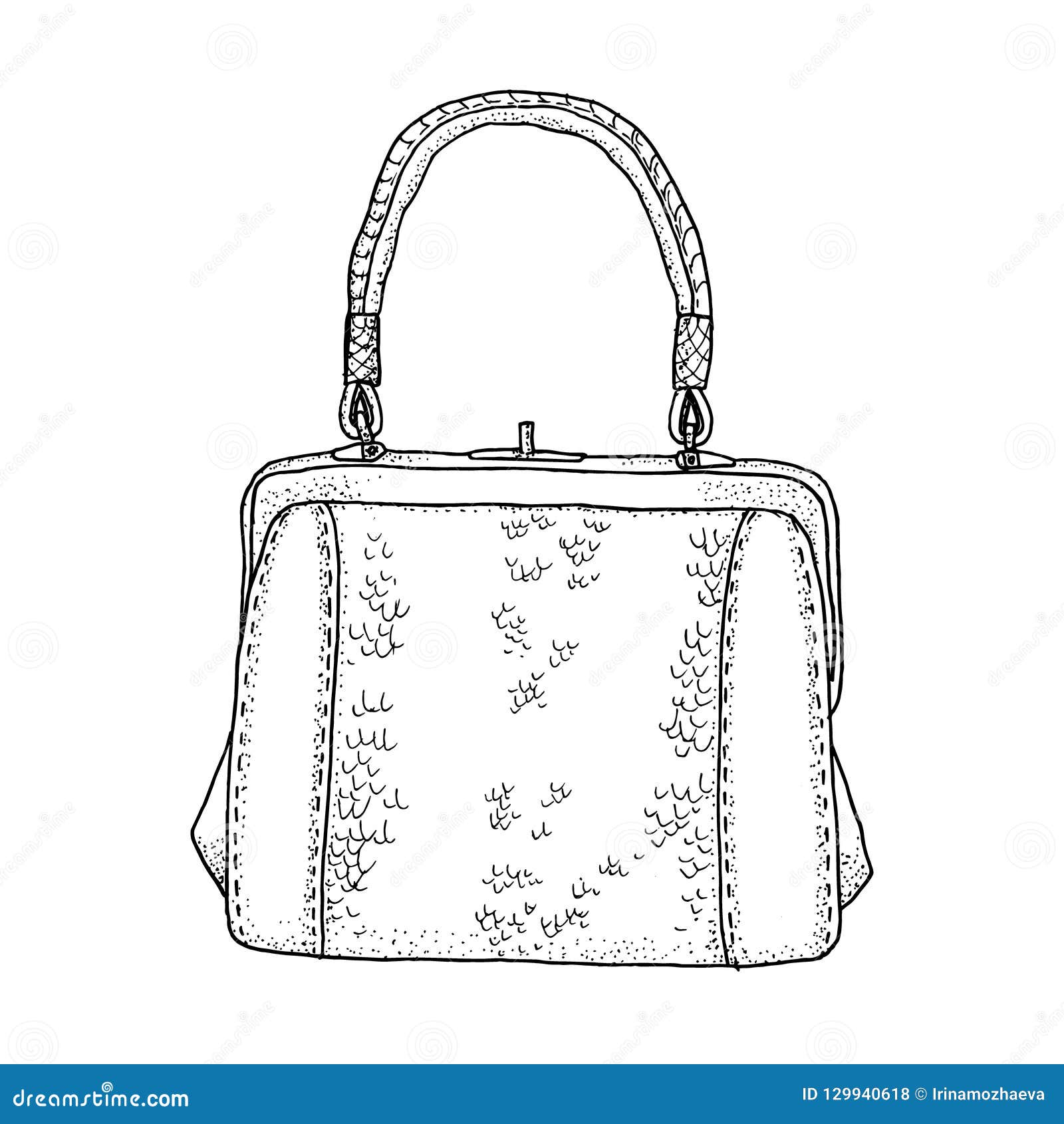 Discover 87+ hand bag sketch - in.duhocakina