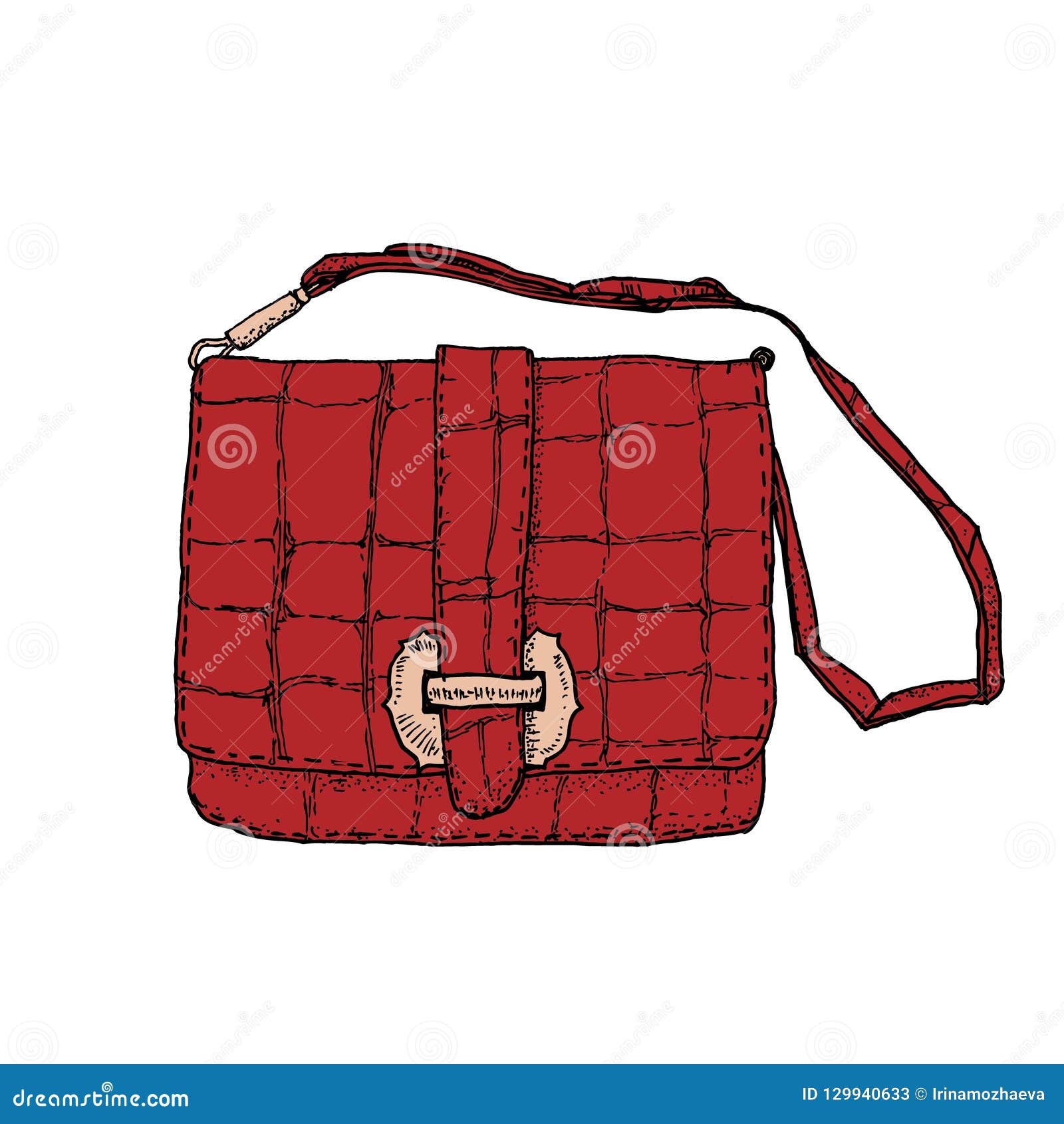 Sketch illustration of school bag | Drawing bag, Cute school bags, Black  school bags
