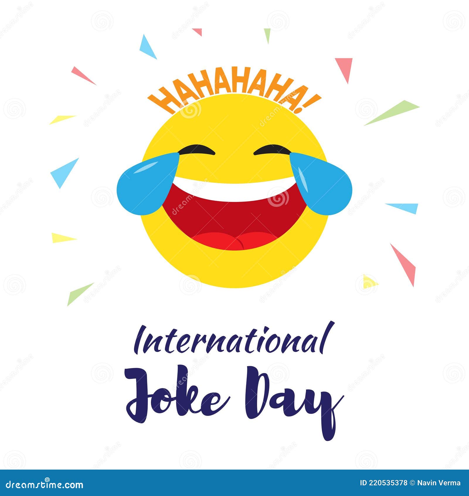   for international joke day.