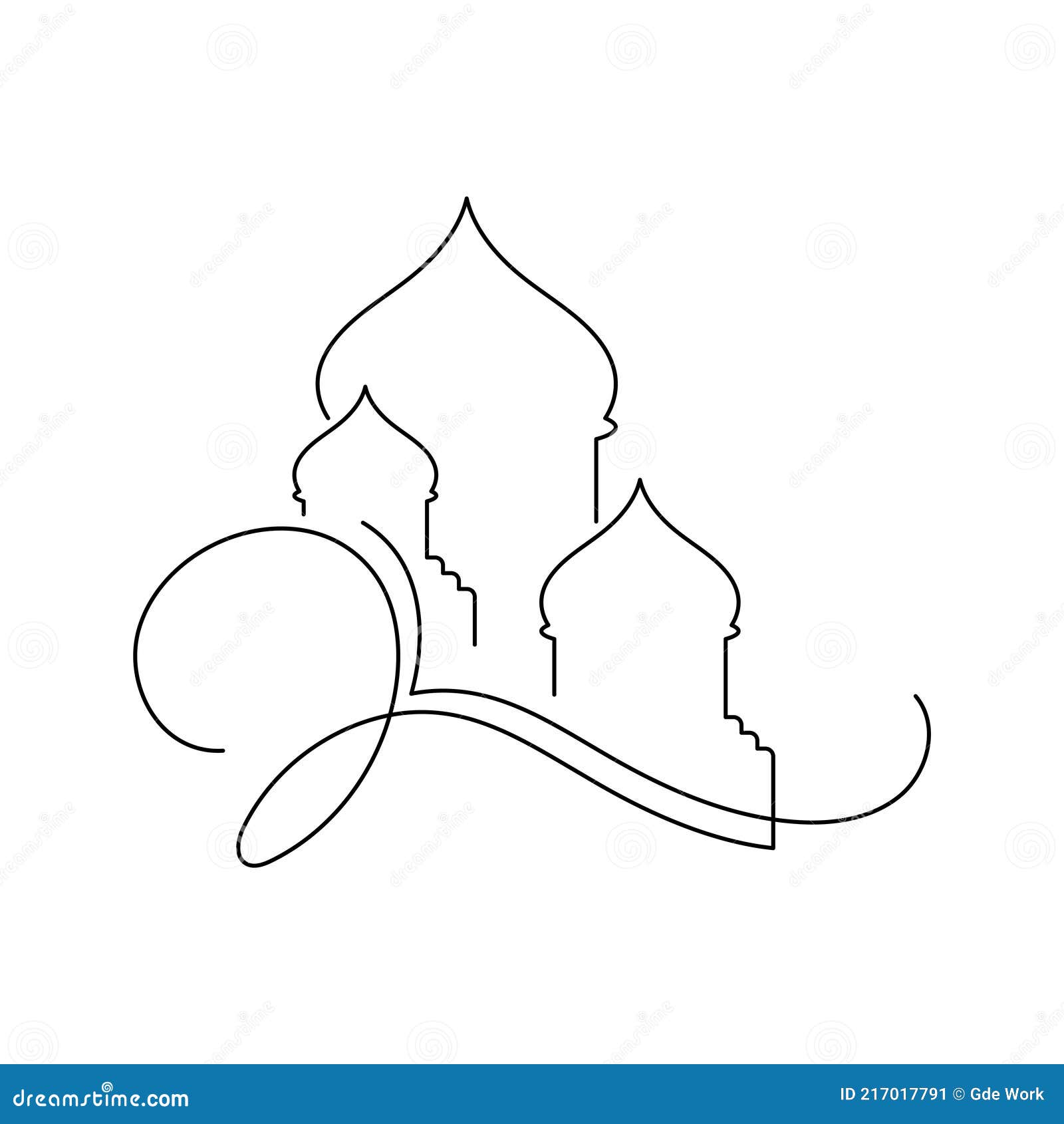 Download Mosque Sketch Islam Royalty-Free Stock Illustration Image - Pixabay