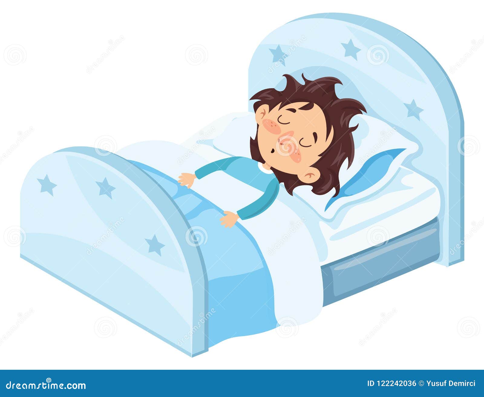 Vector Illustration of Kid Trekking Stock Vector - Illustration of ...