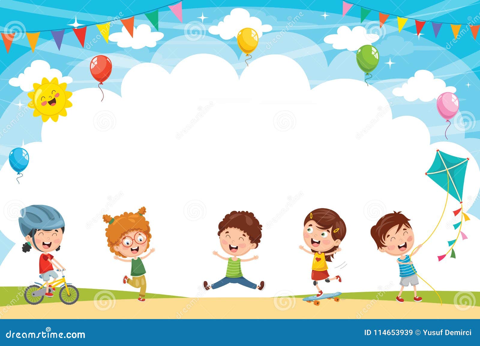 children playing wallpaper