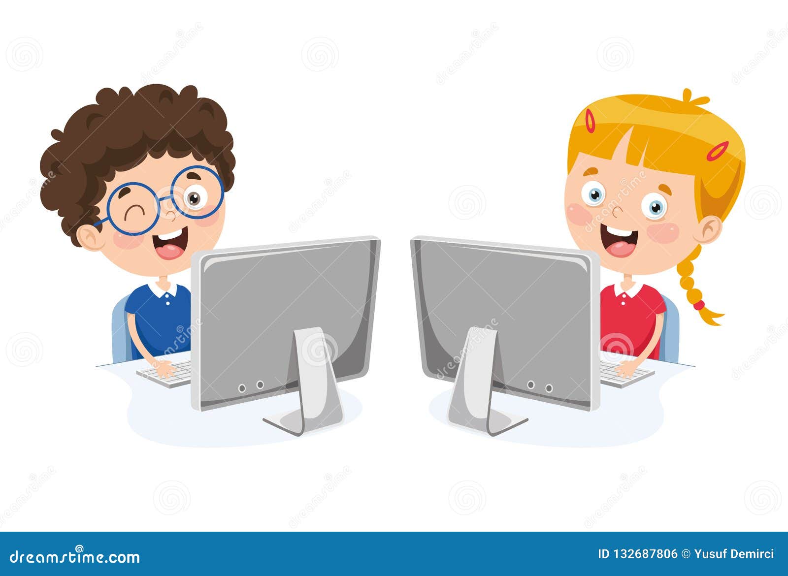 using the computer clipart public domain