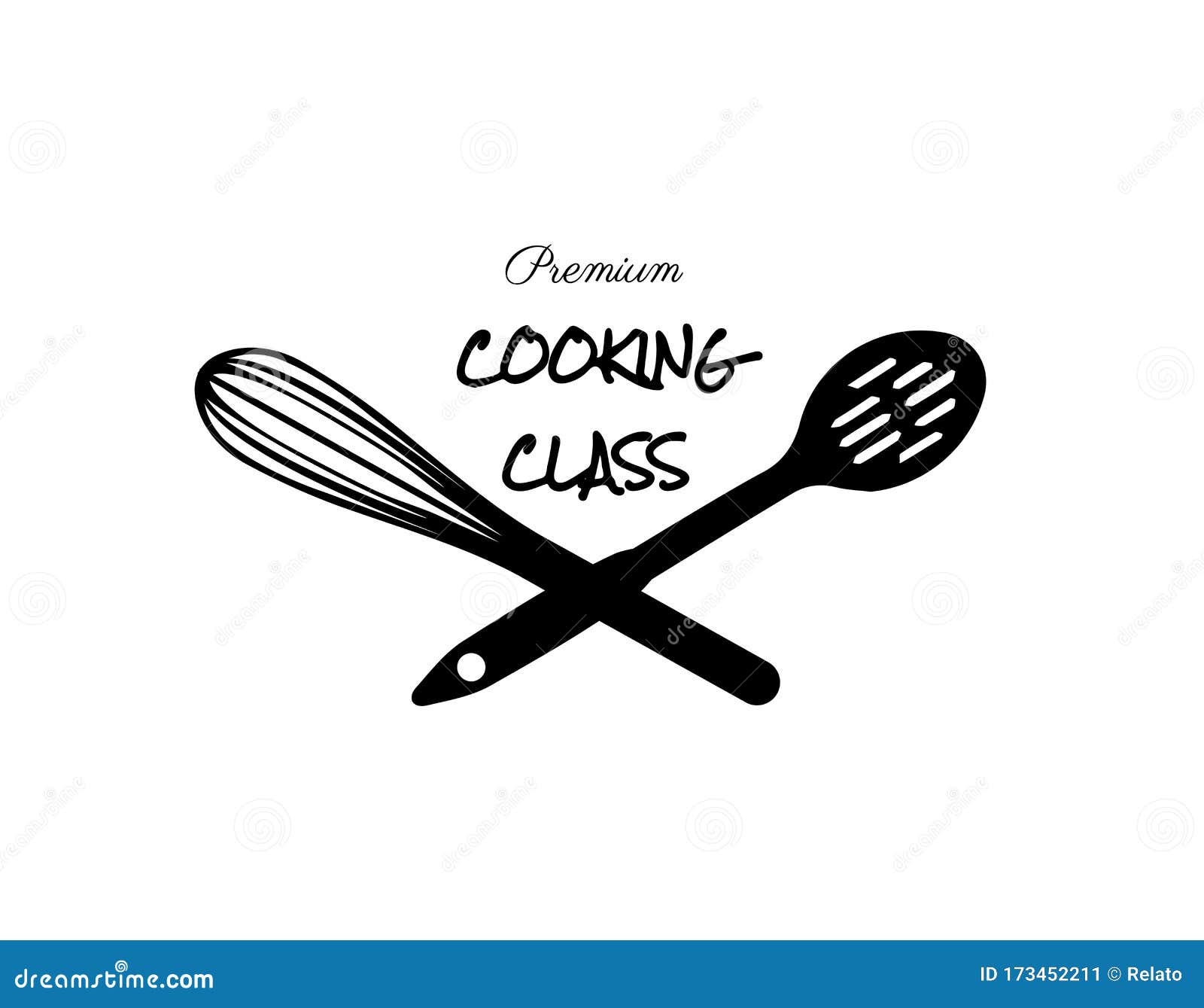 Vector Kitchen Utensils. Kitchen Logo. Stock Vector Illustration of glass, blade 173452211