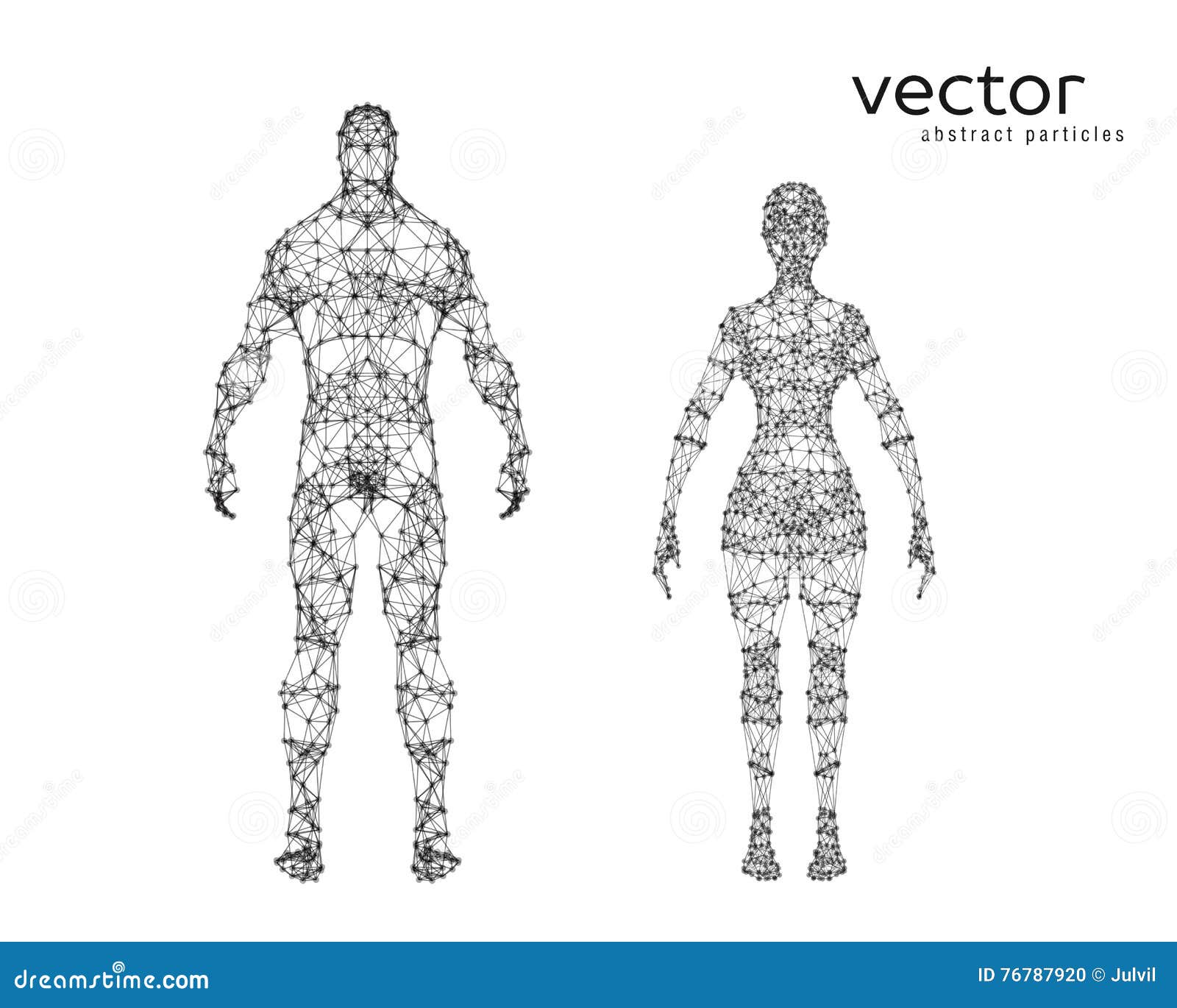 Male or female particles ?
