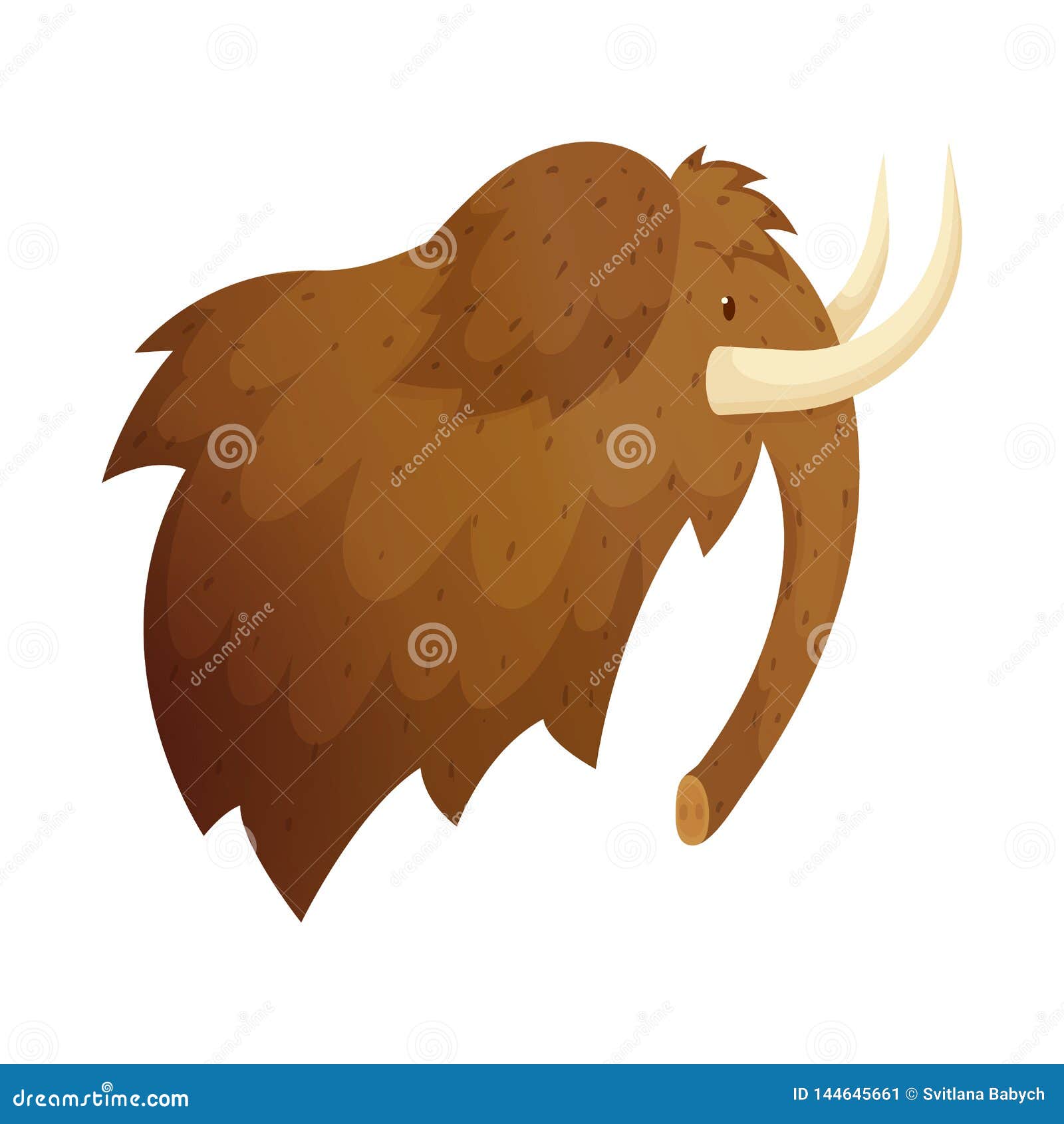 Vector Design Of Mammoth And Wooly Symbol Collection Of Mammoth And Hunt Stock Symbol For Web Stock Vector Illustration Of Element Animal