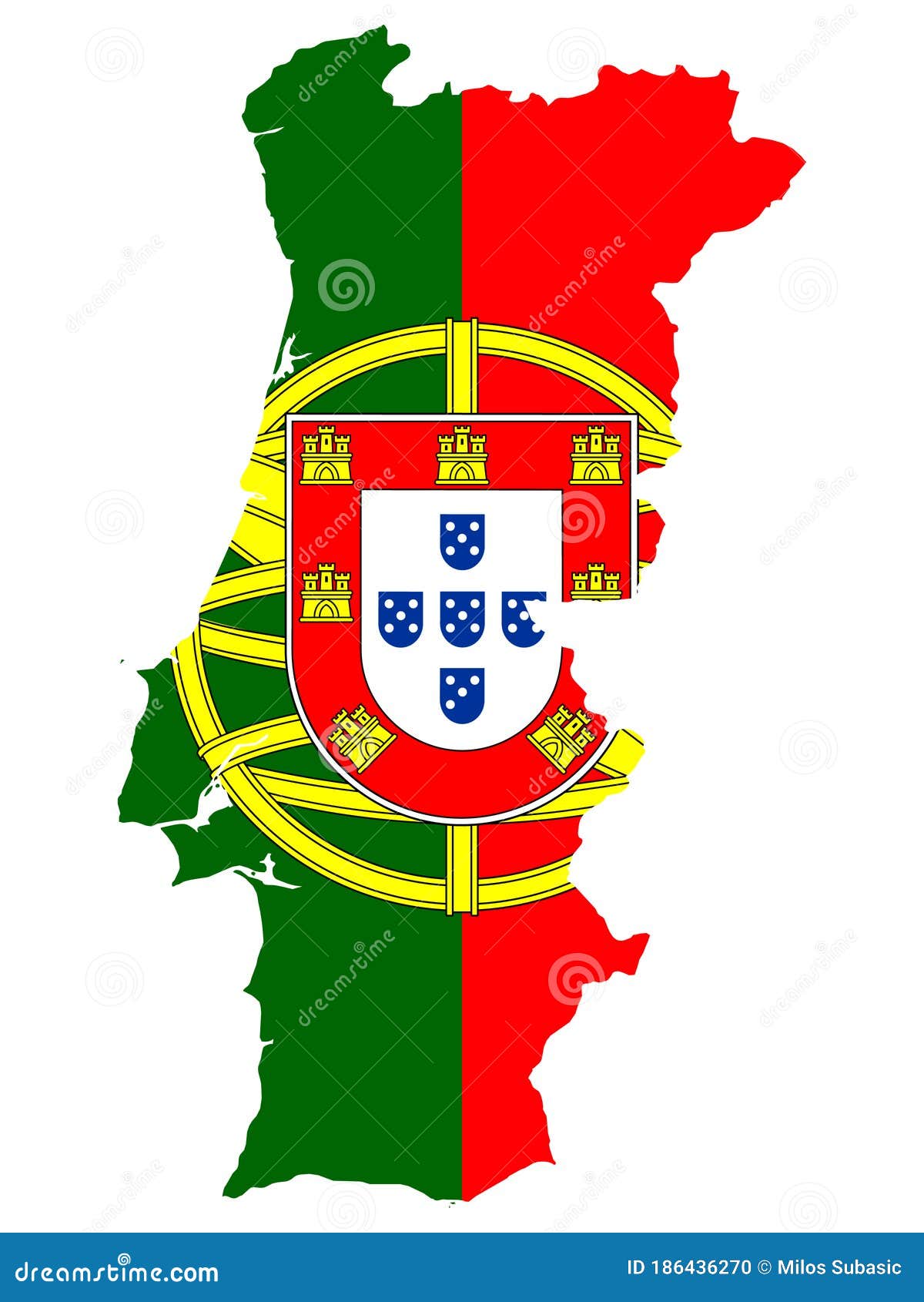 Portugal Map png images