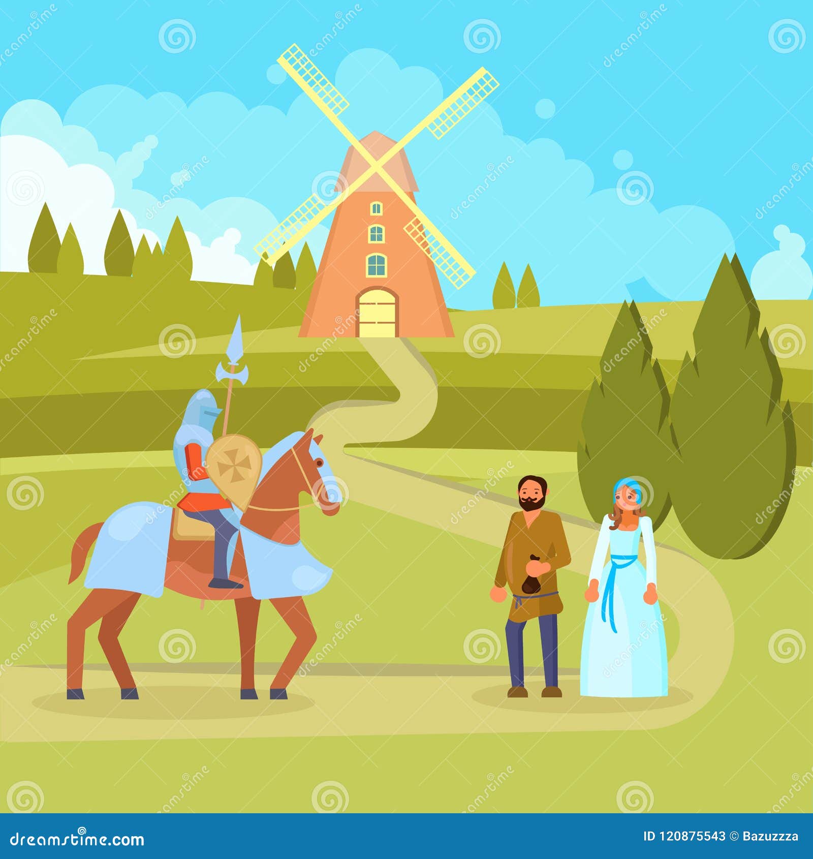 Knight riding horse illustration, Knight Cartoon Illustration, heroic knight,  speech Balloon, happy Birthday Vector Images, shield png